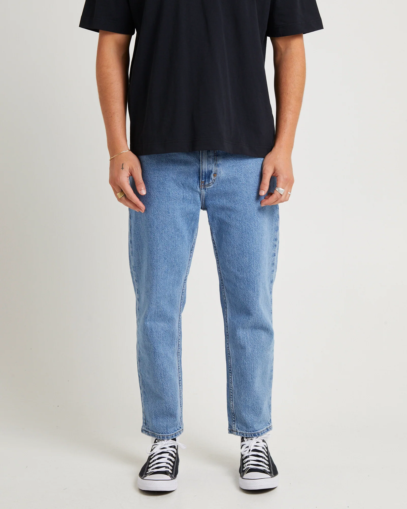 A3 Crop Denim Jeans Davis
