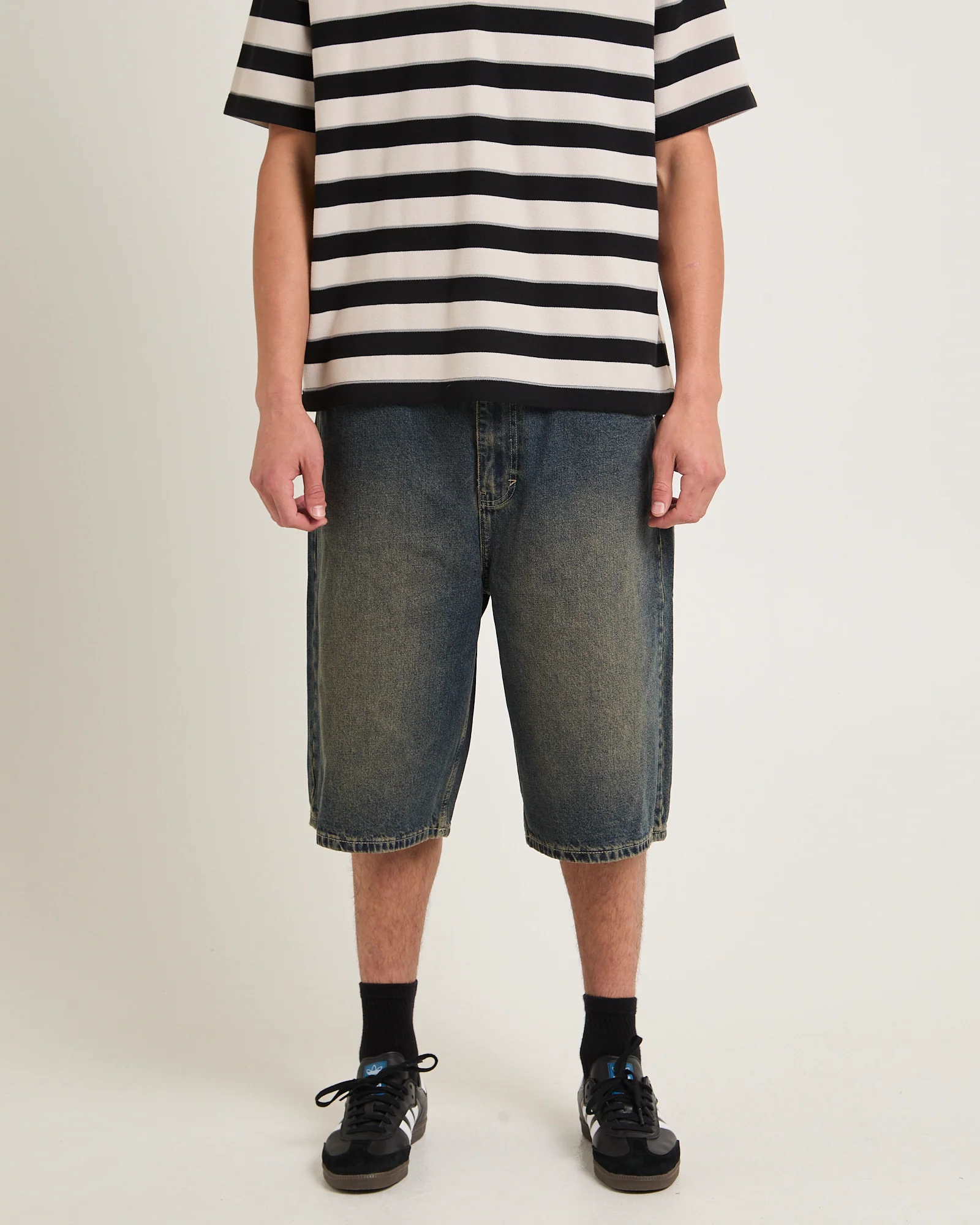 A6 Big Baggy Denim Shorts