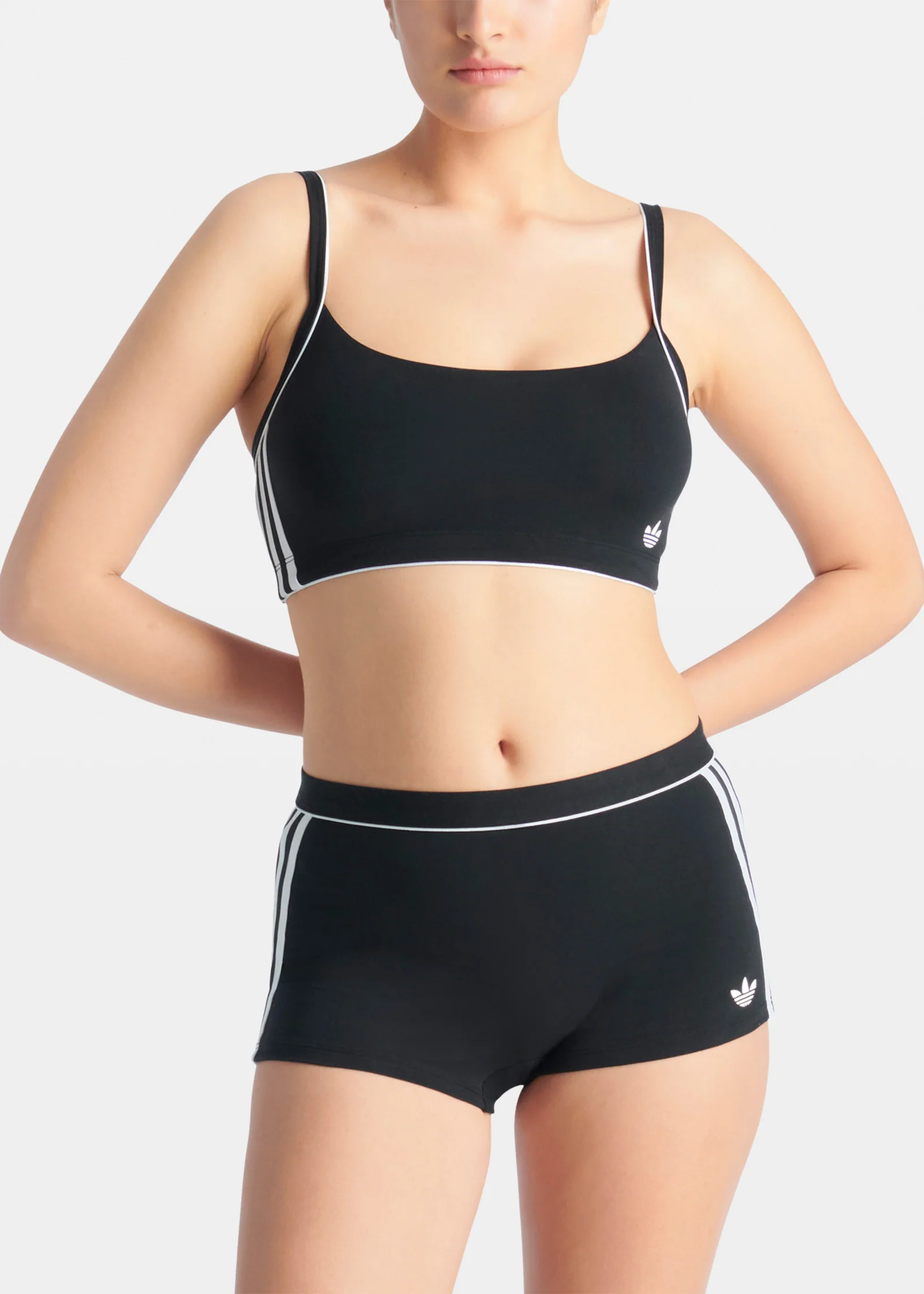 Adicolor Comfort Flex Cotton Scoop Bralette - Image 2