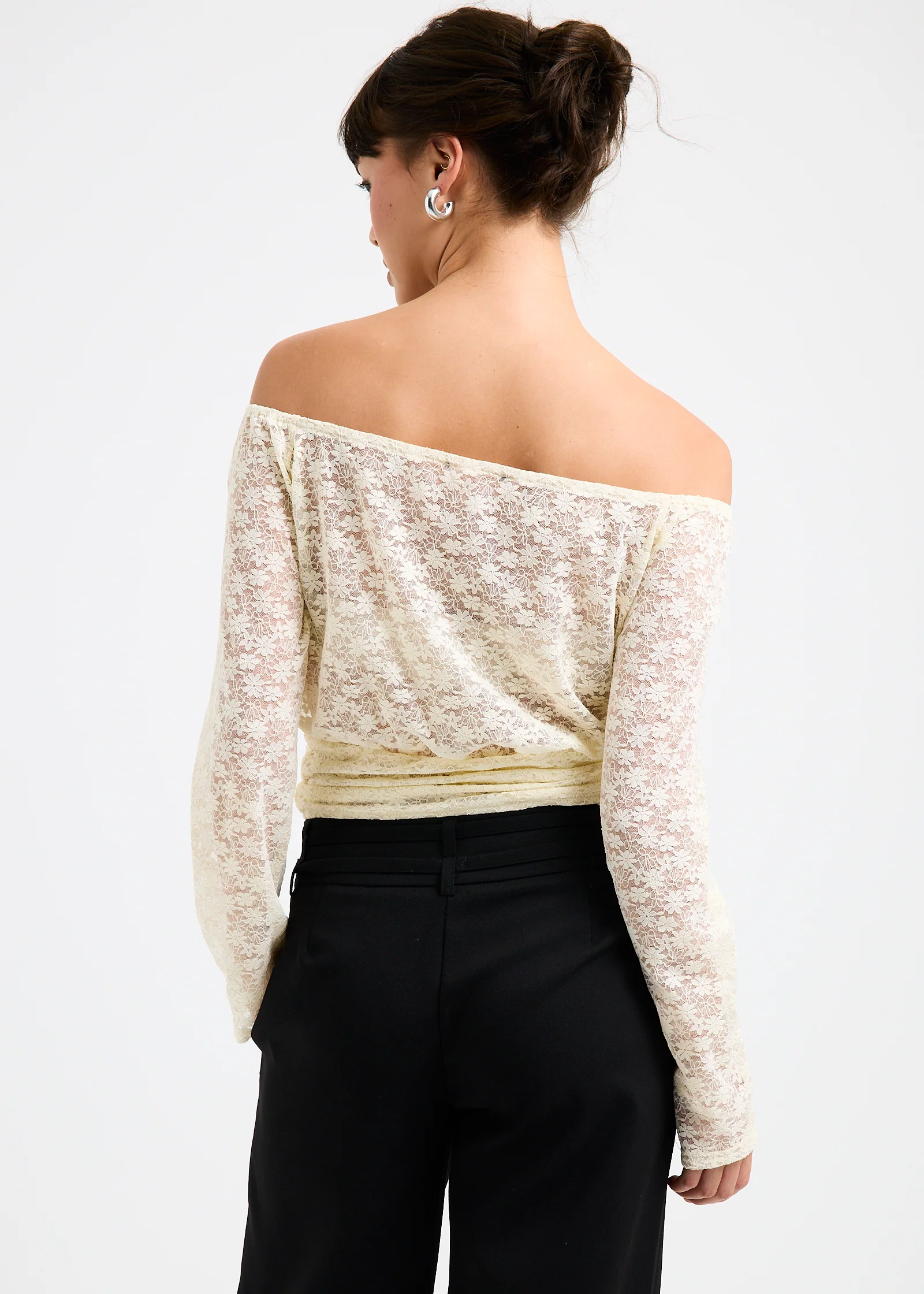 Amara Draped Off Shoulder Top - Image 4