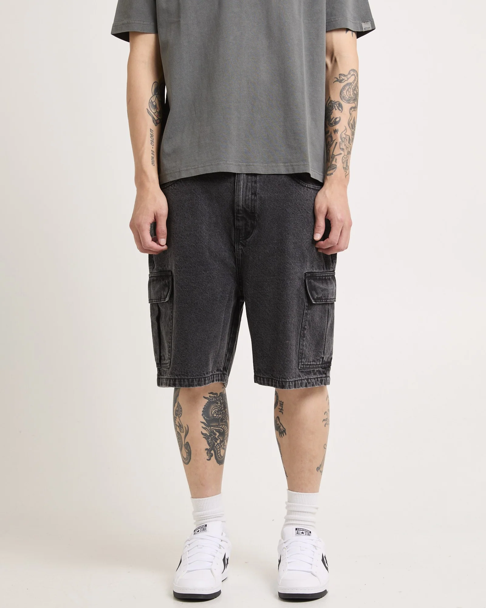 Auckland Cargo Denim Jorts