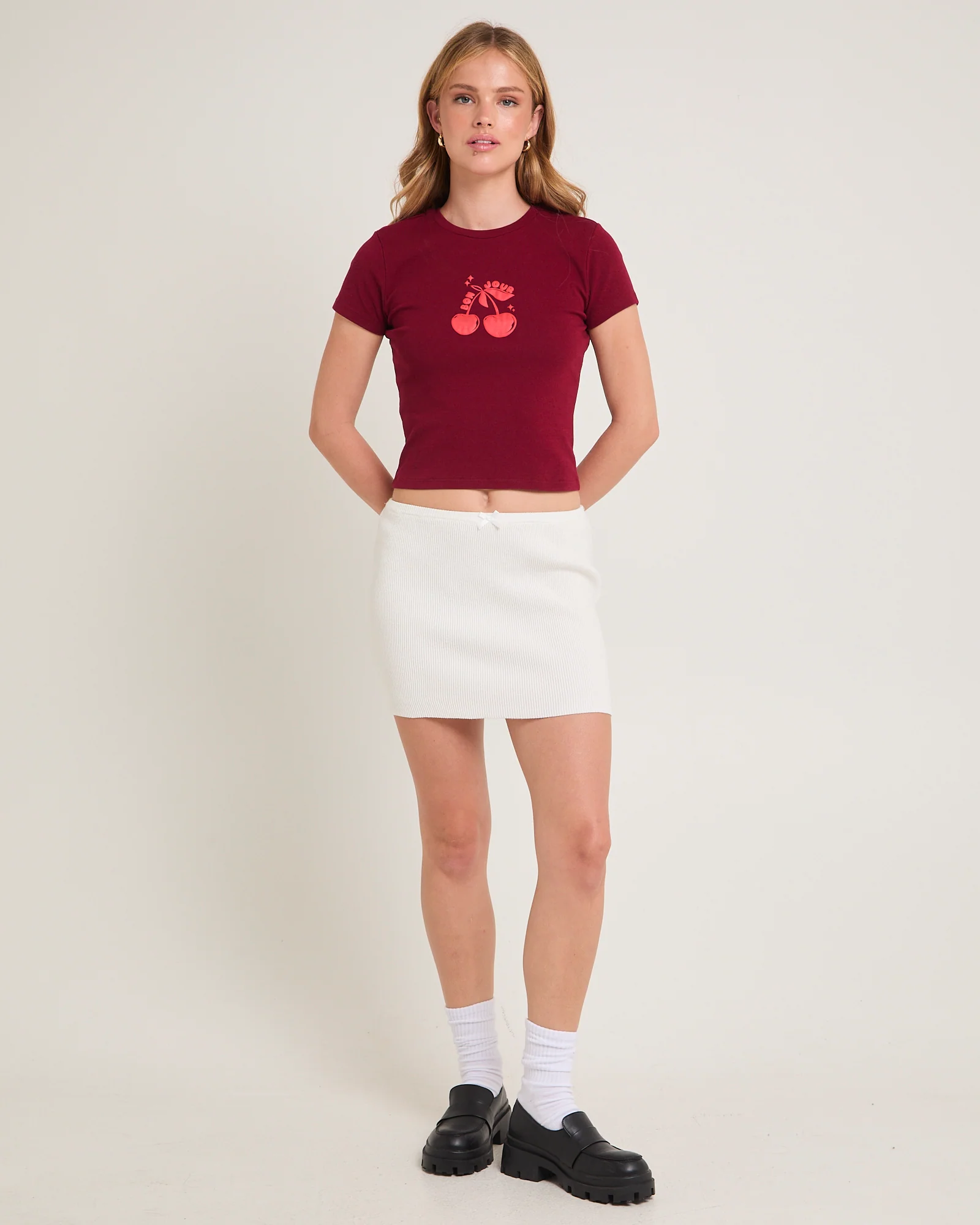 Avalon Knit Mini Skirt