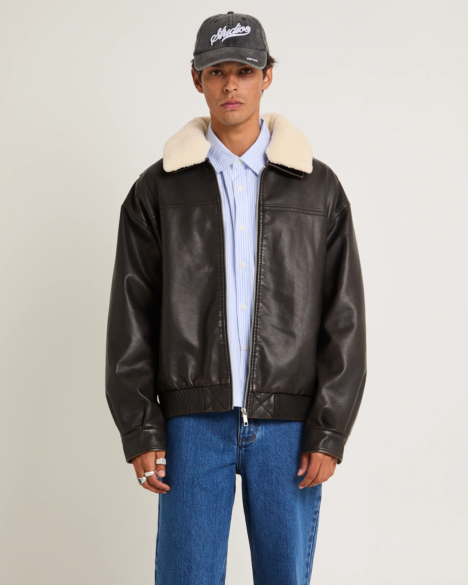 Aviator Leather Jacket