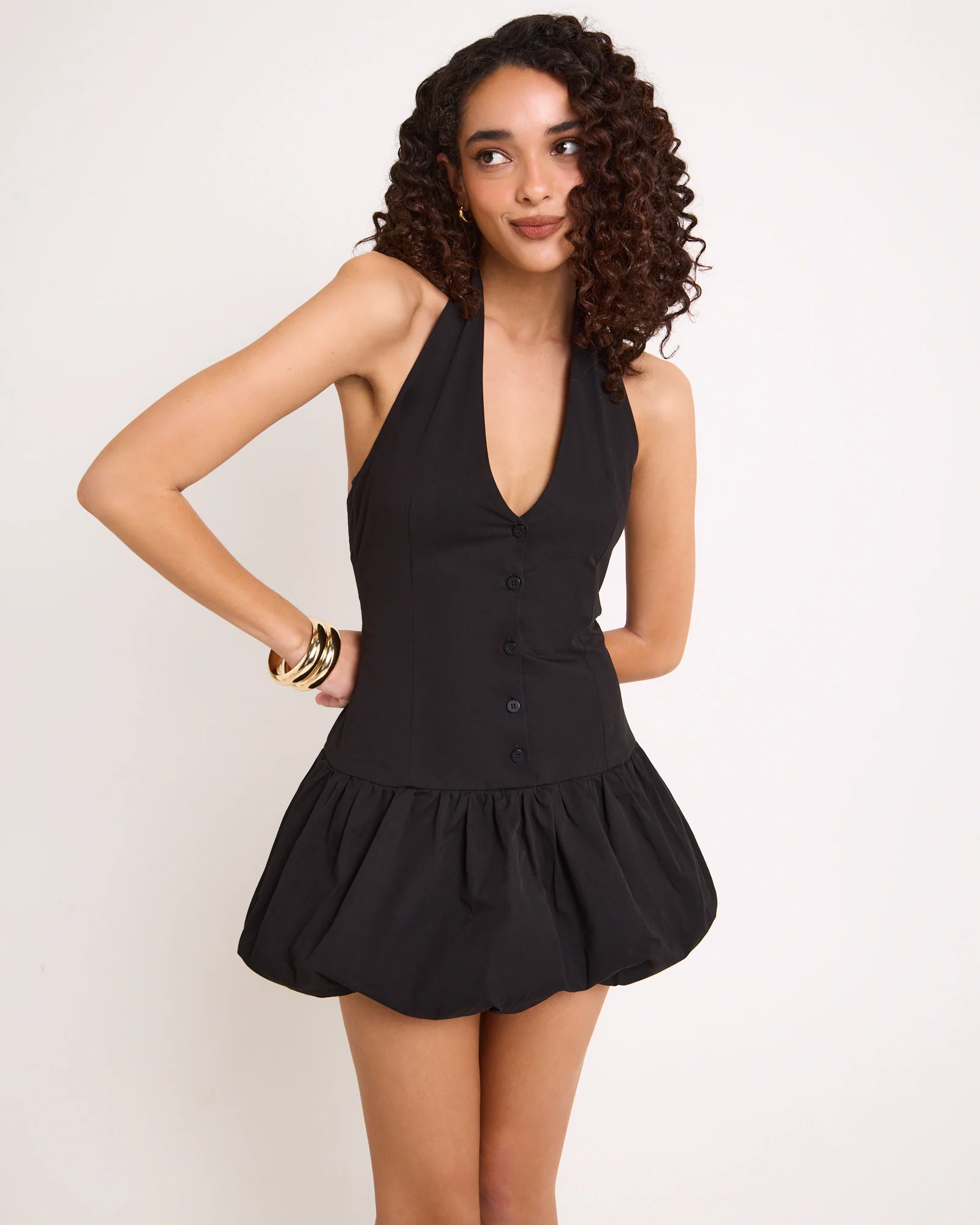 Betty Halter Mini Dress