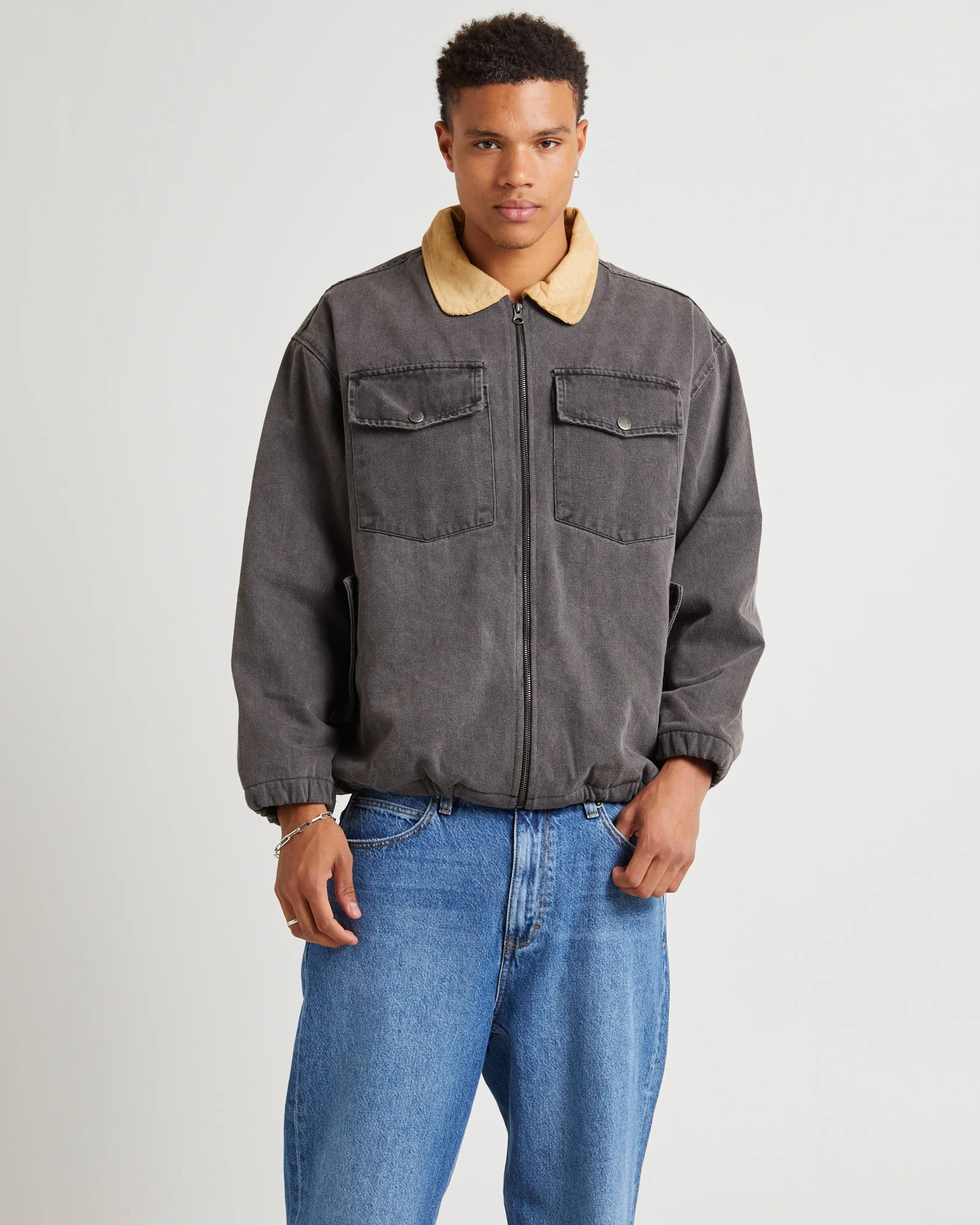Blackbird Denim Jacket Washed Black