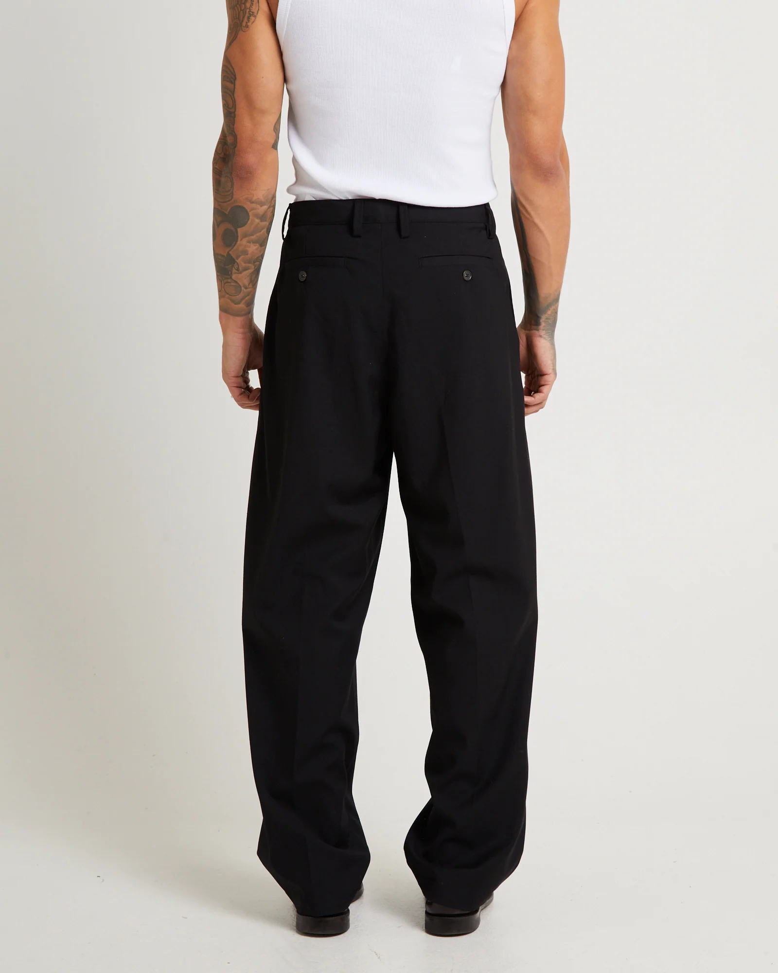 Blade Pleated Trouser - Image 2