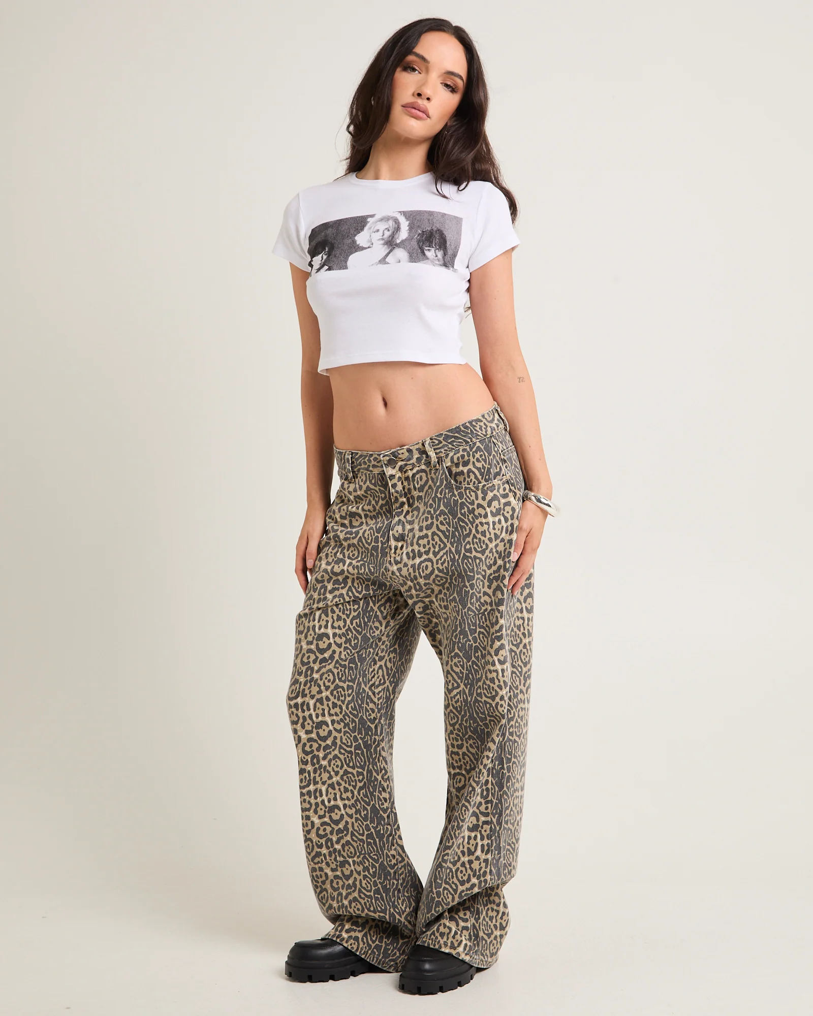 Blondie Logo Photo Baby T-Shirt - Image 3