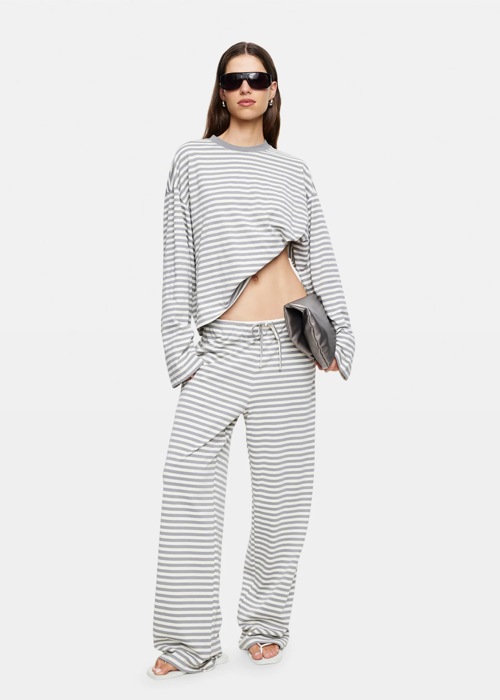 Bloom Long Sleeve Stripe Top - Image 3
