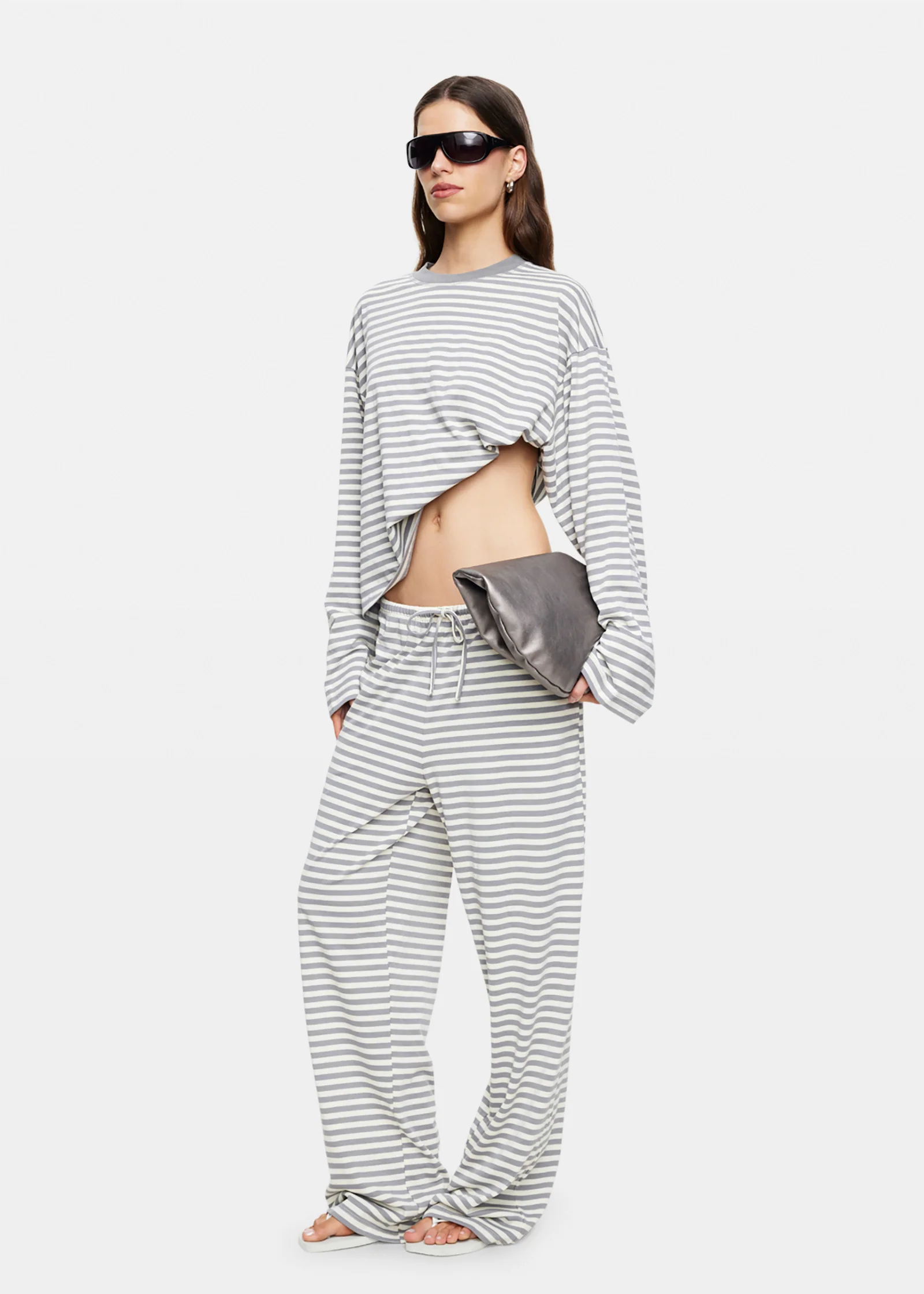 Bloom Long Sleeve Stripe Top - Image 4