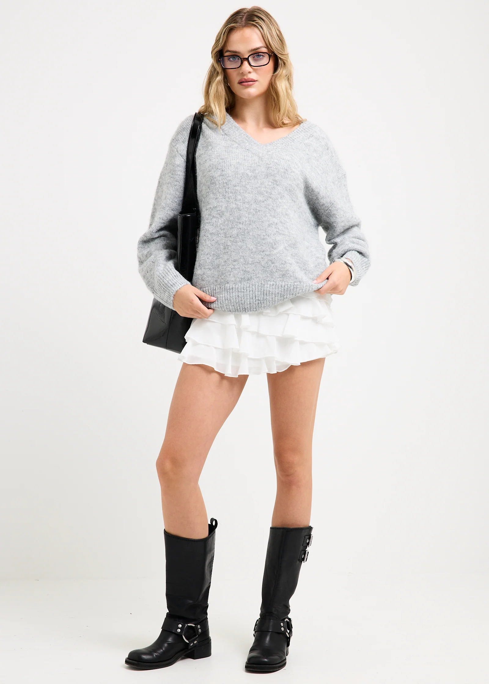 Breeze Ruffle Mini Skort