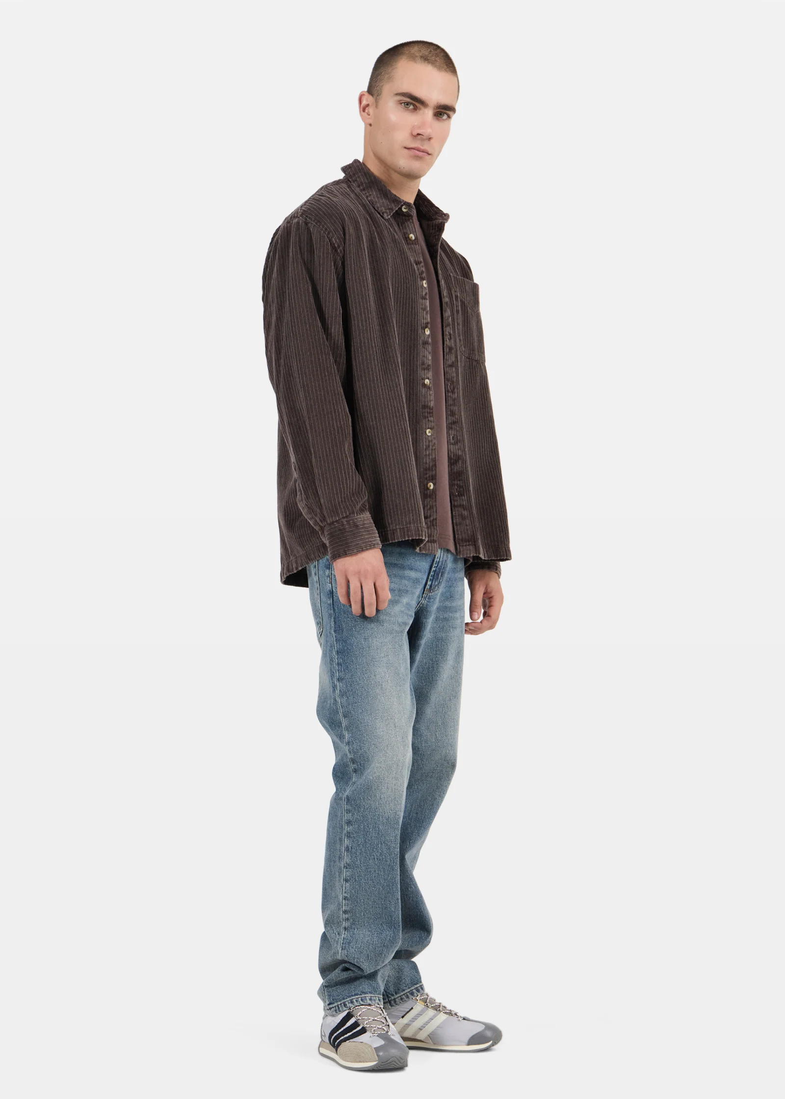 Campus Chunky Cord Long Sleeve Shirt - Image 4