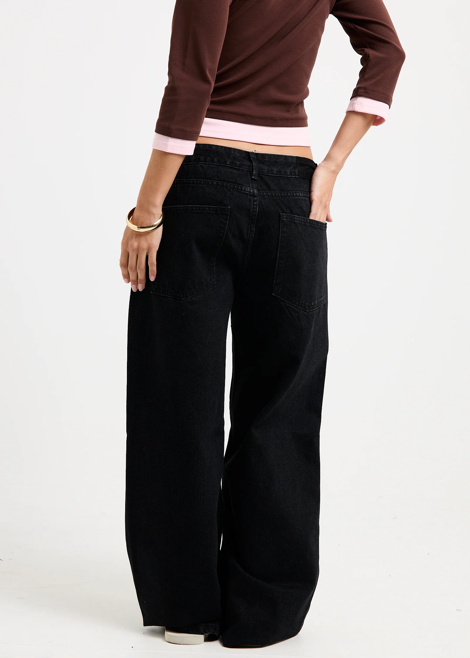 Cody Low Baggy Denim Jeans - Image 3