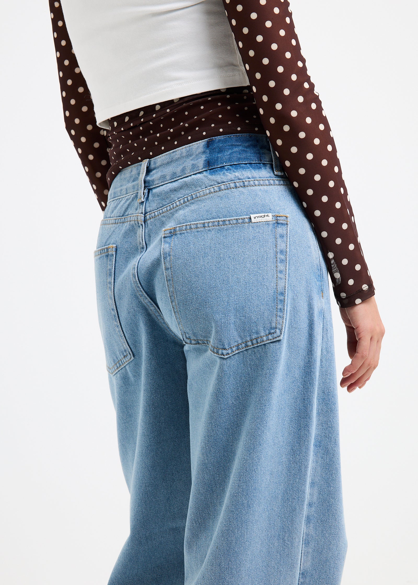 Cody Low Baggy Denim Jeans - Image 5