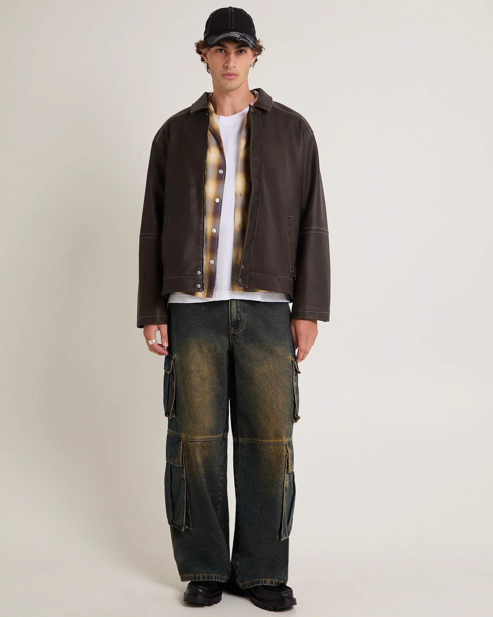 Corp PU Leather Jacket - Image 2