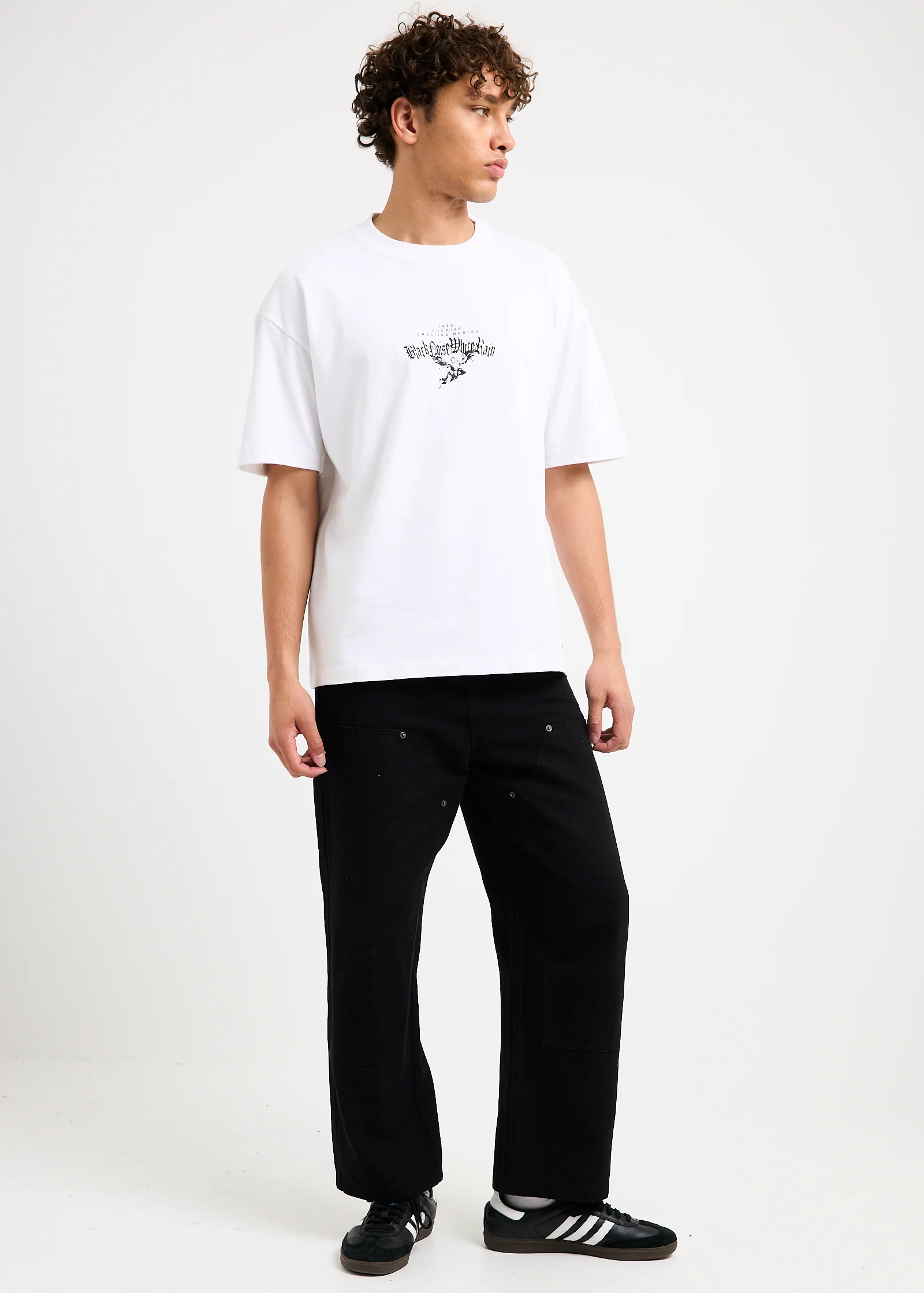 Cursive Carpenter Pants - Image 3
