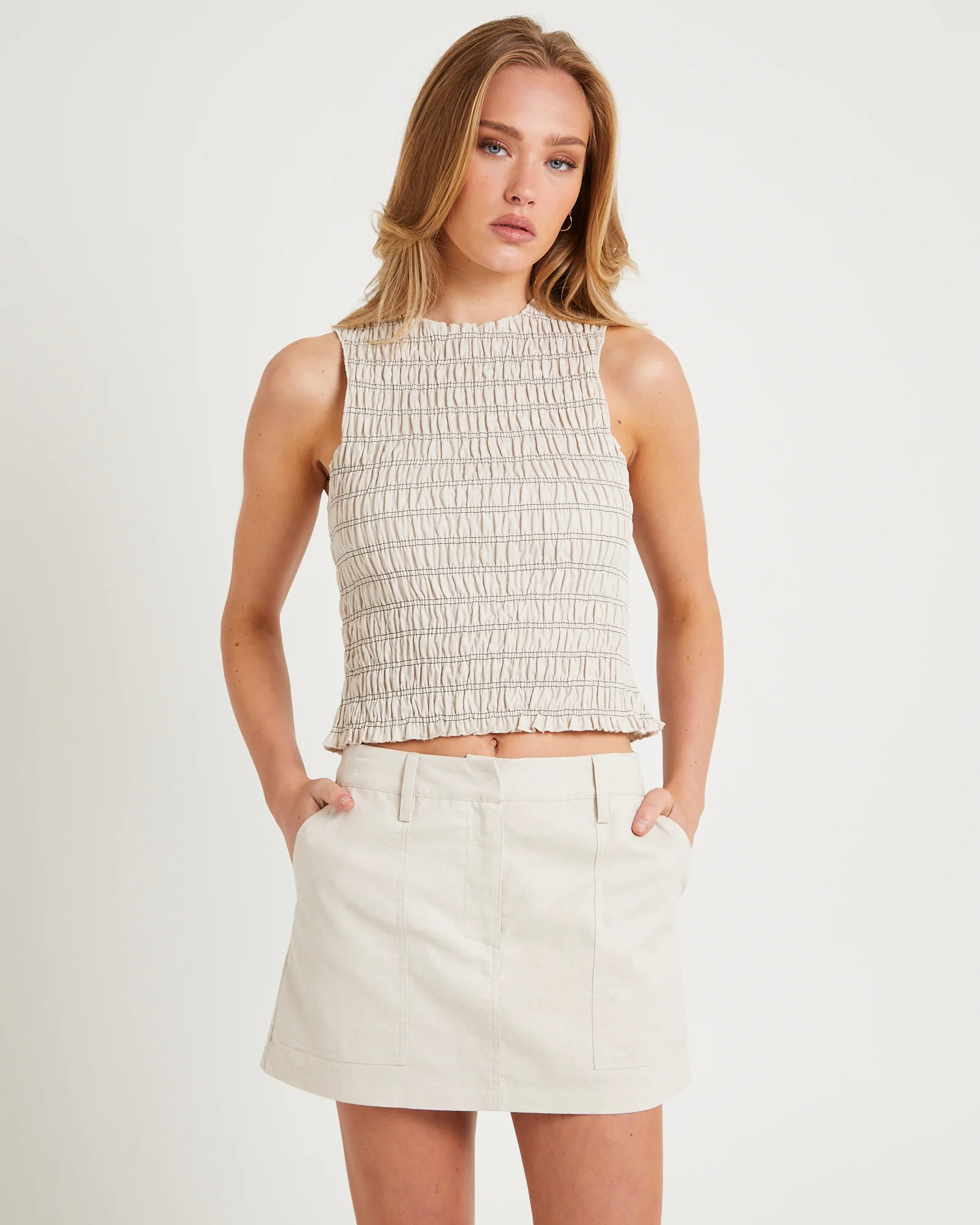 Delmore Shirred Top - Image 2
