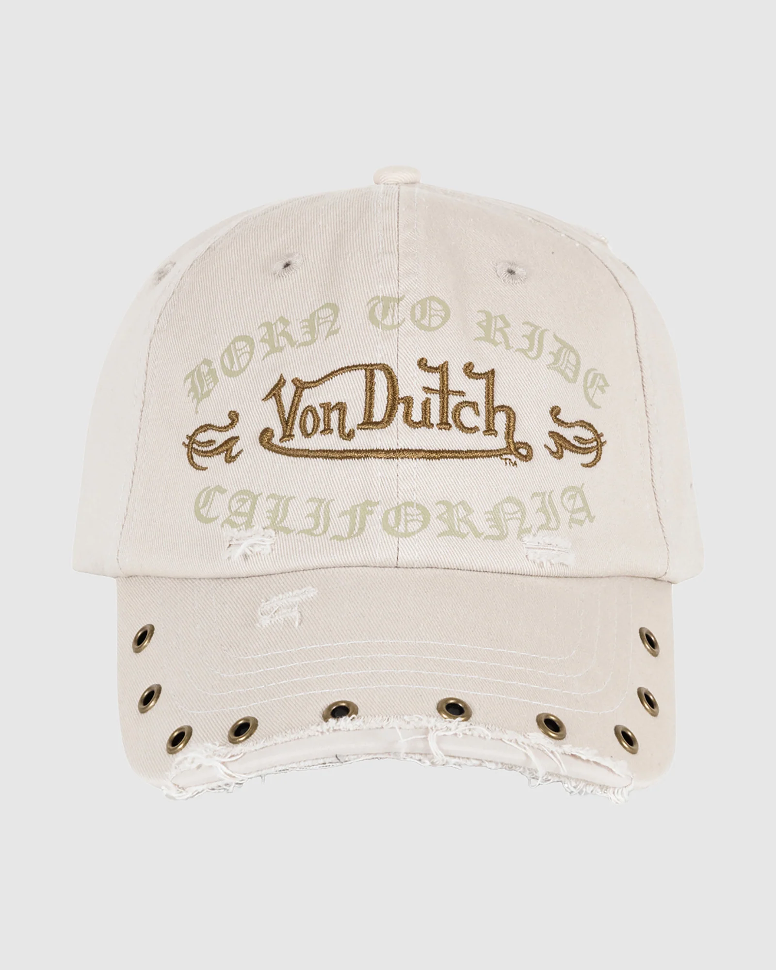 Destroyed Twill Dad Cap