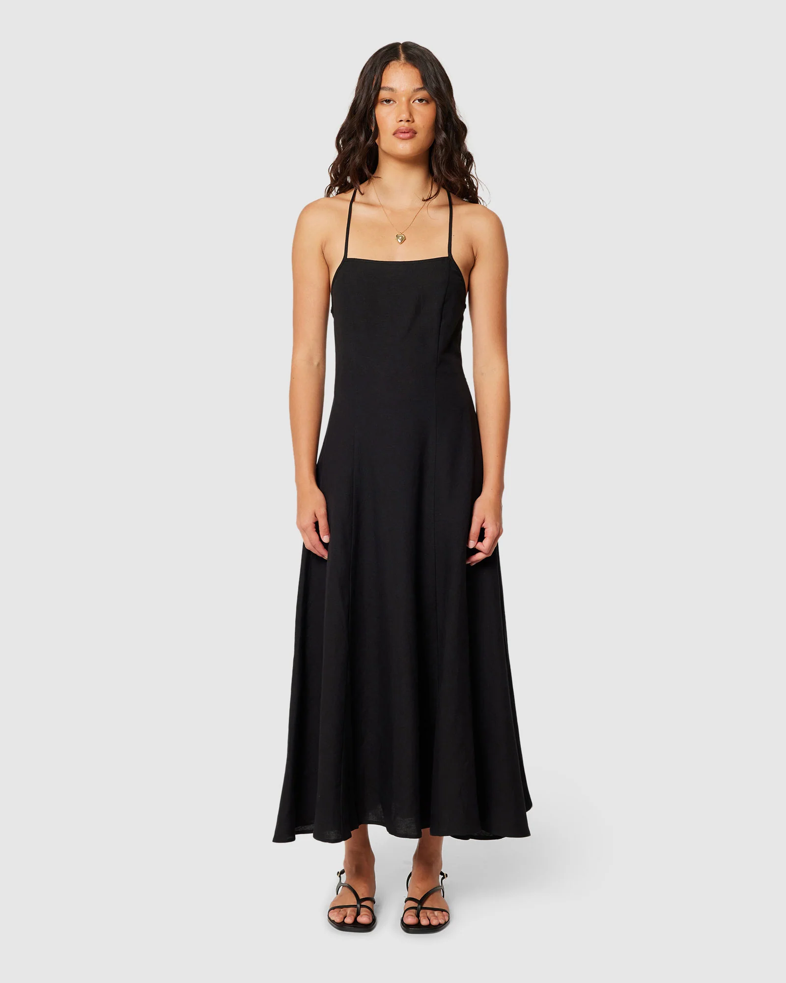 Dinali Linen Dress