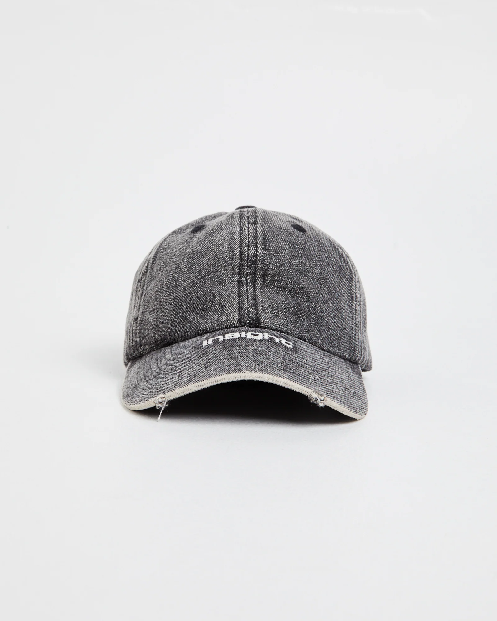 Distressed Denim Cap
