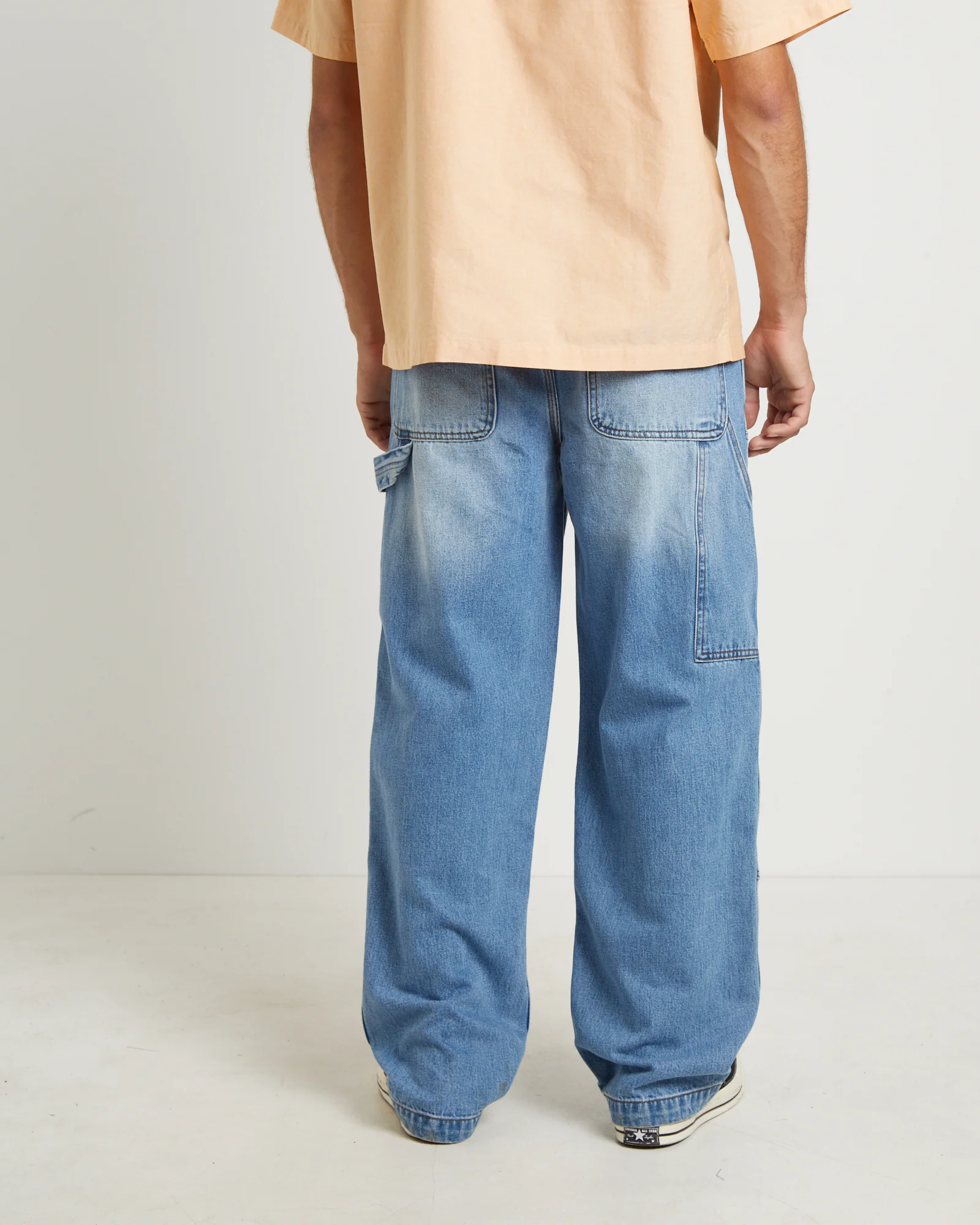 Double Knee Carpenter Pants in Vintage Wash - Image 2