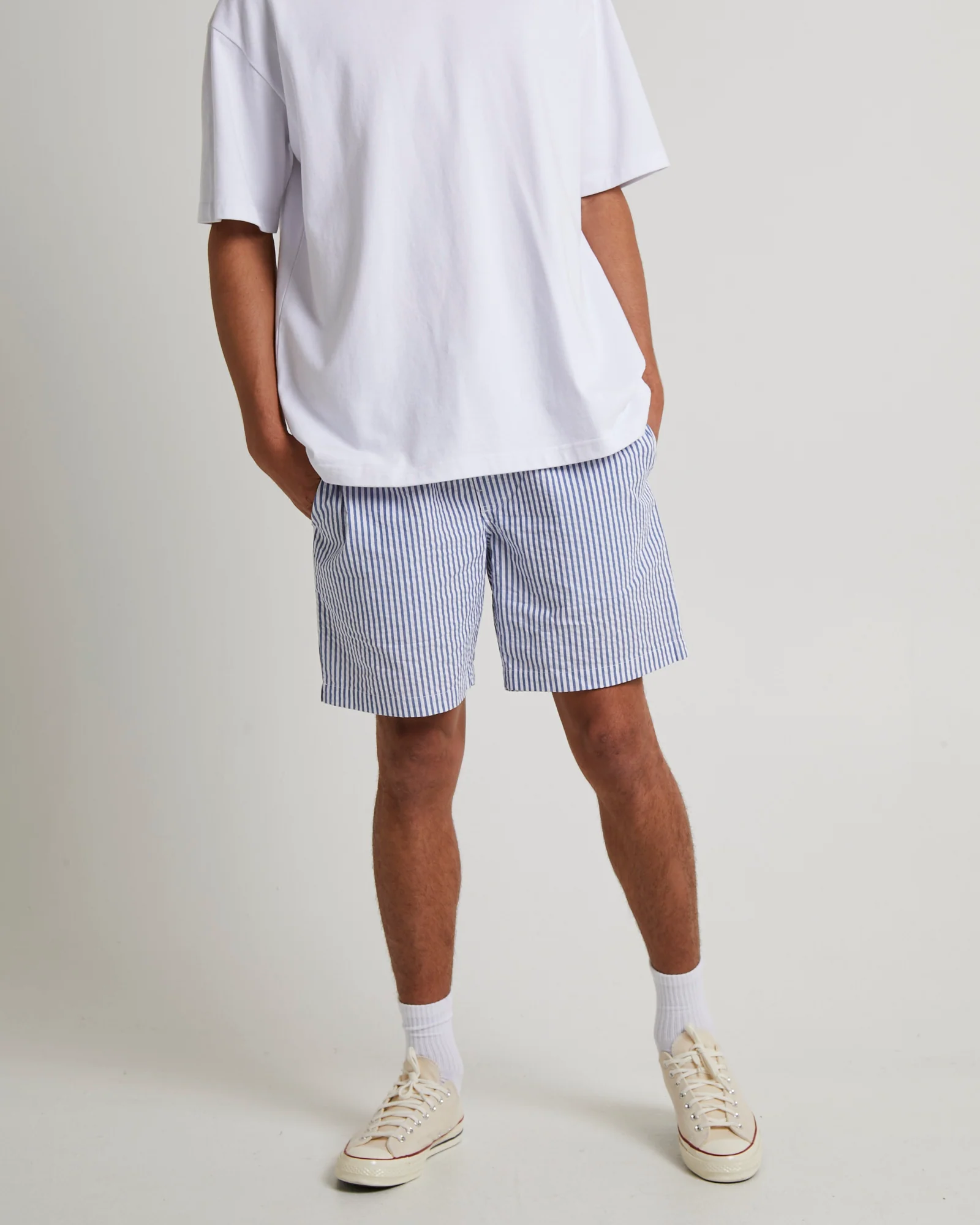 East Stripe Seersucker Short
