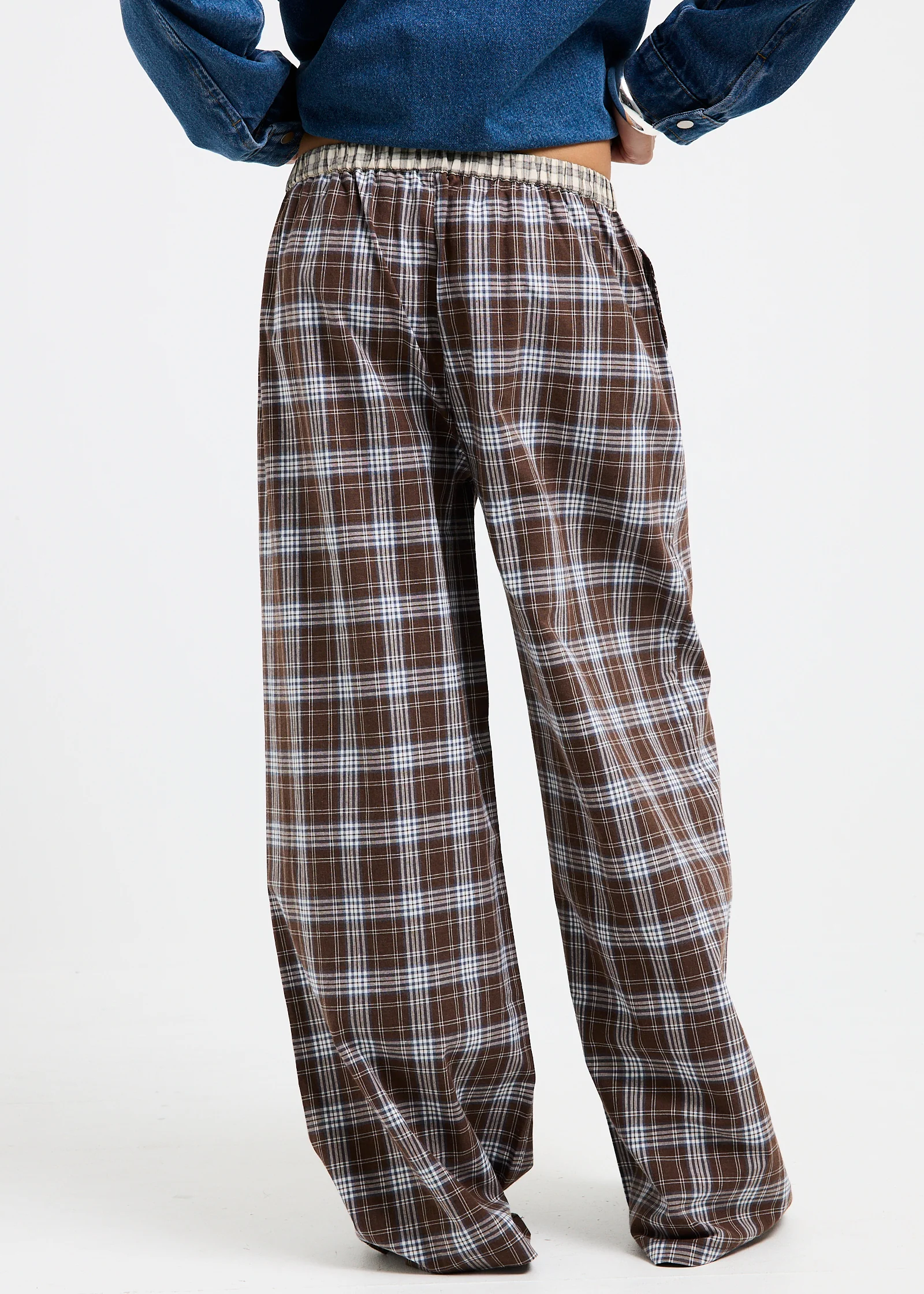 Edith Check Pants - Image 4
