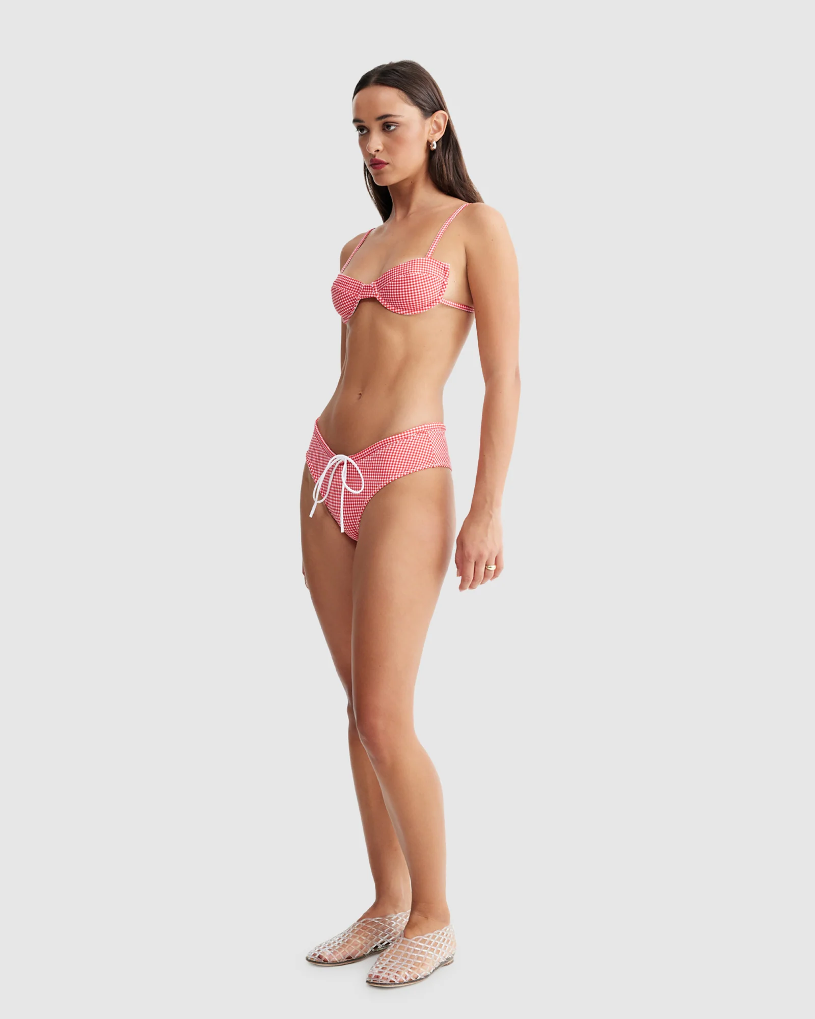 Gingham Daydream Bikini Top - Image 2