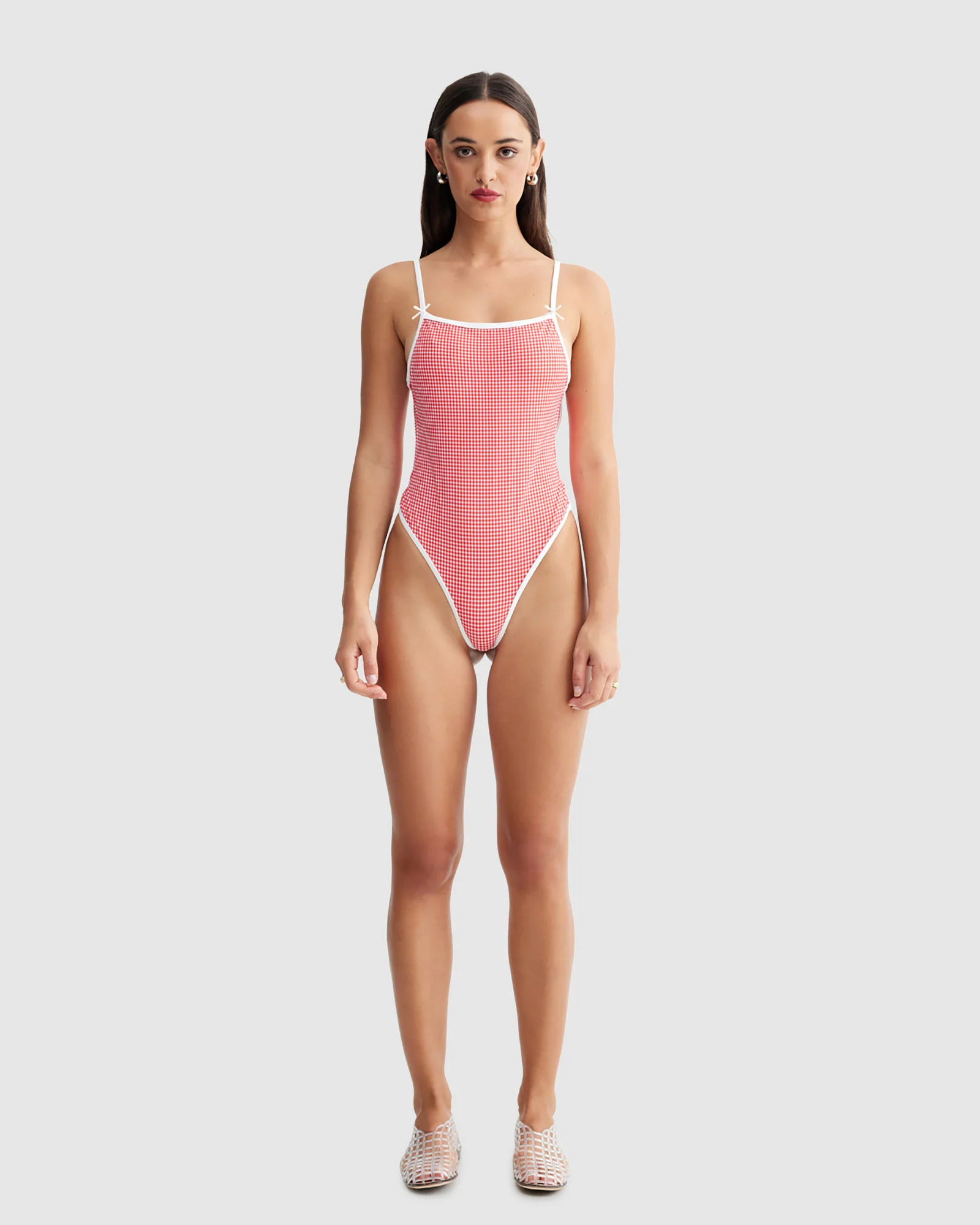 Gingham One Piece