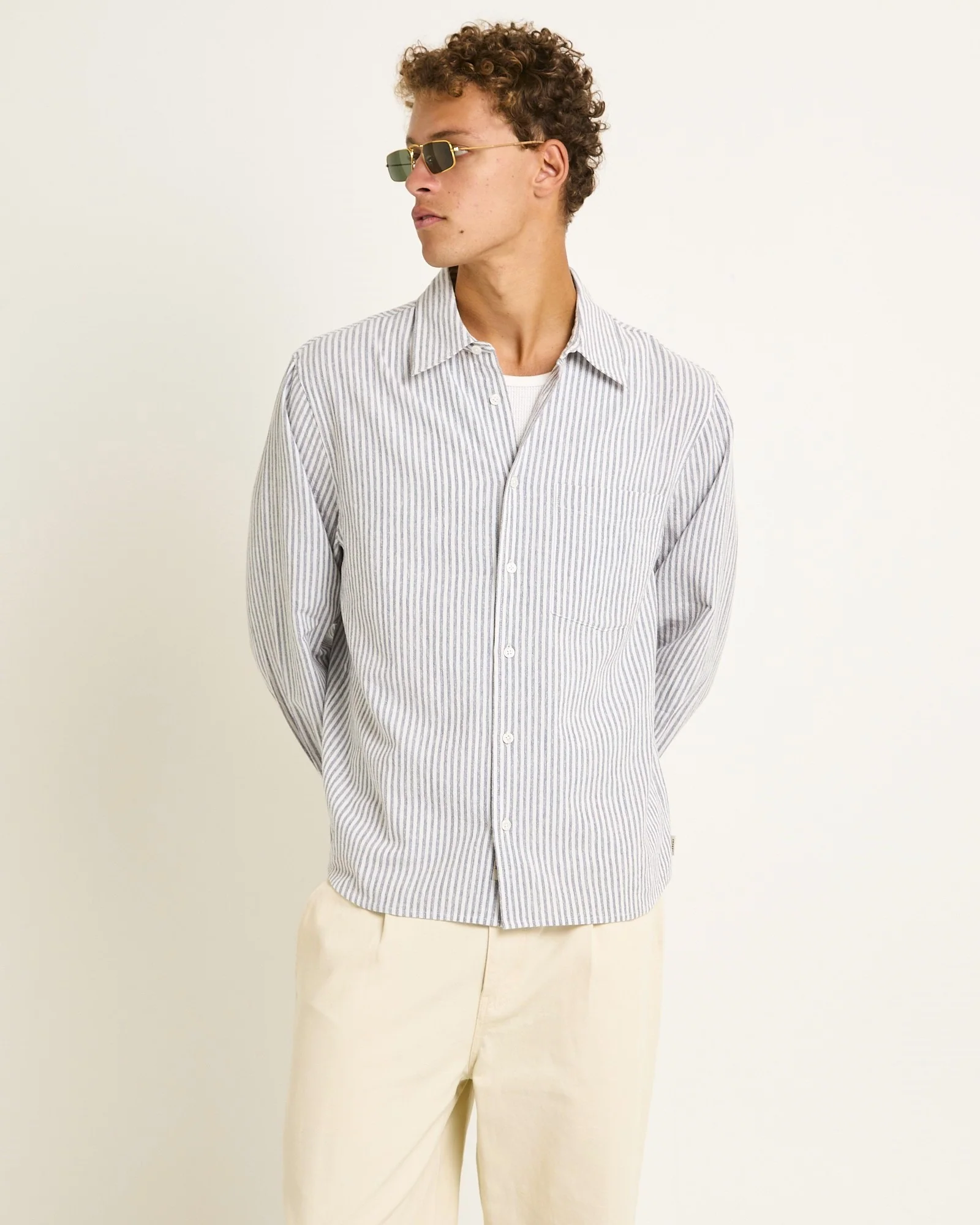 Grover Linen Long Sleeve Shirt