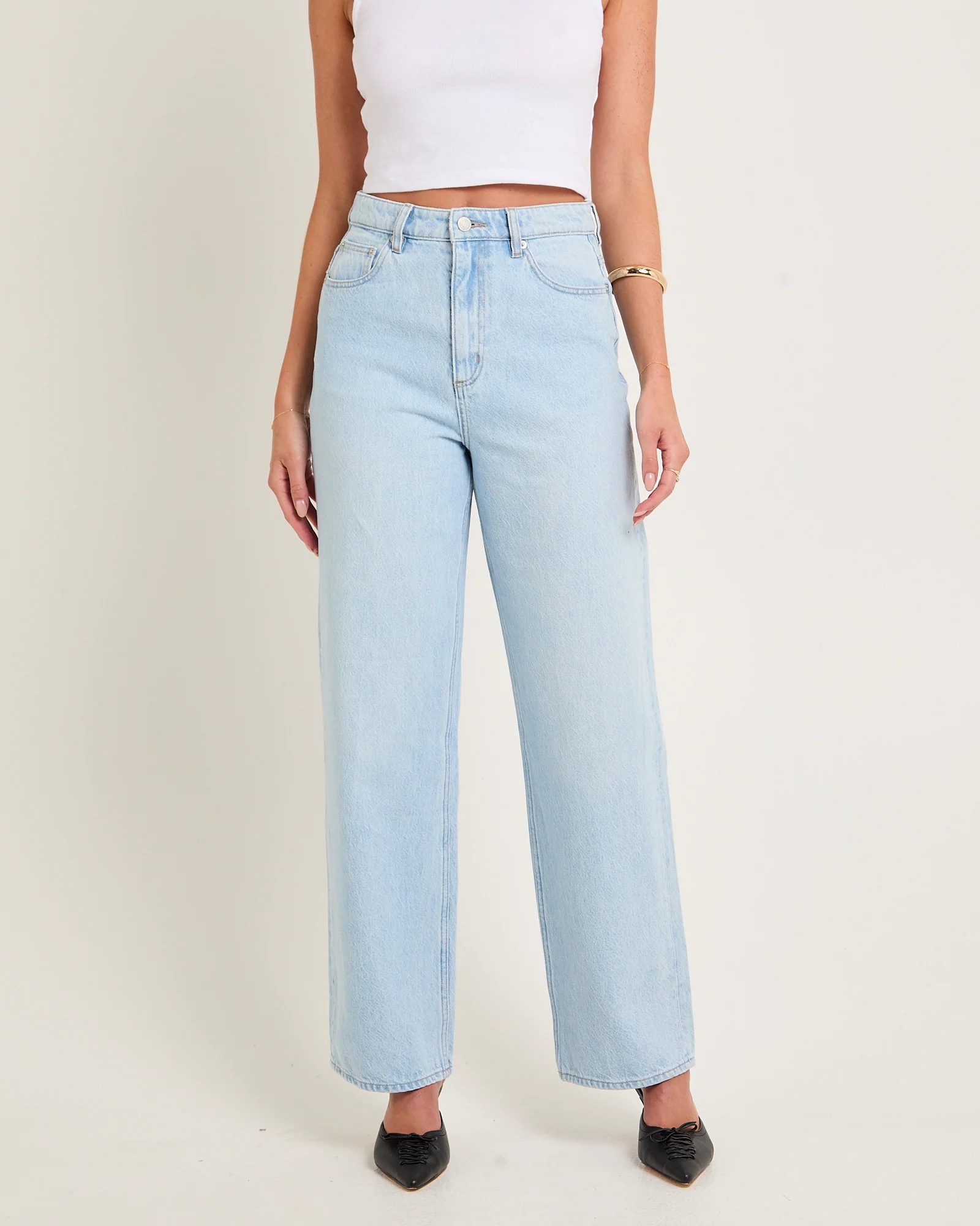 High Baggy Denim Jeans