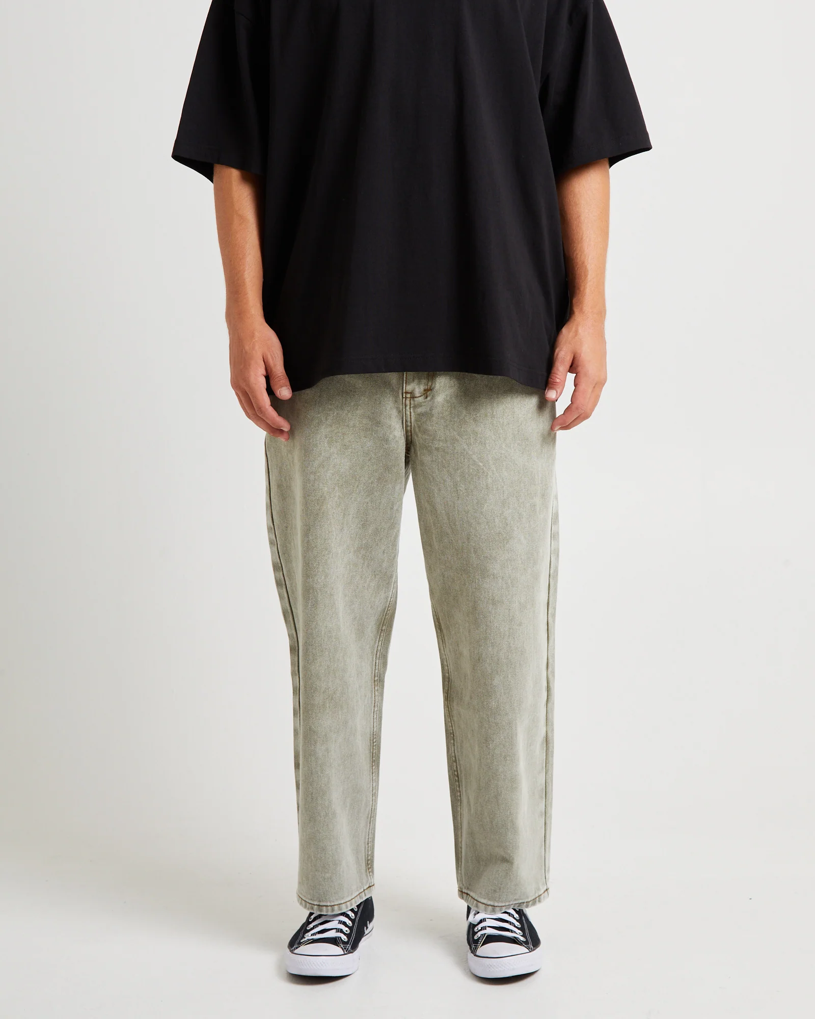 Knocker Wide Leg Denim Jeans