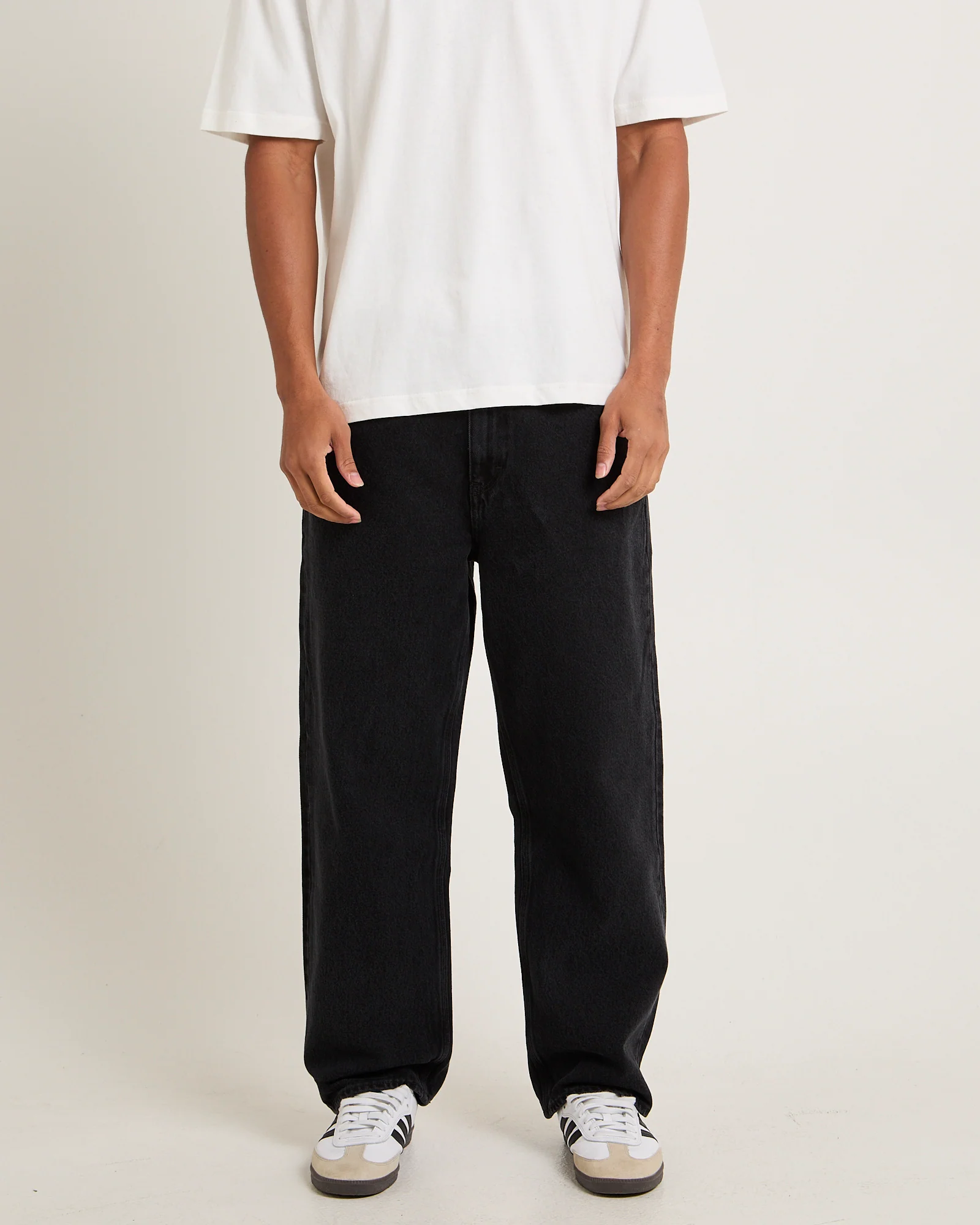 L-Four Baggy Denim Jeans Cinder