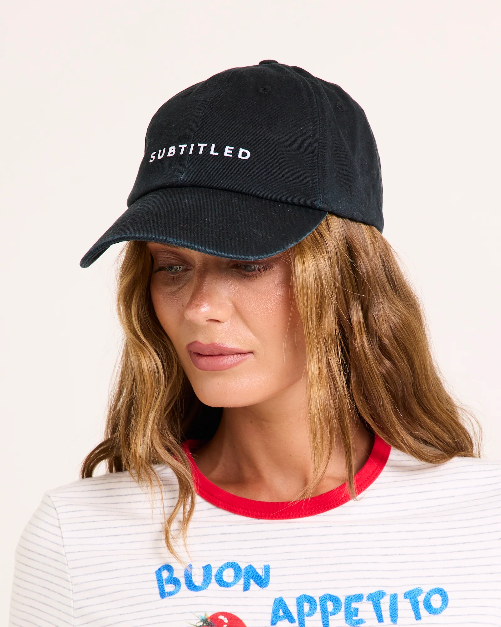 Logo Stonewashed Cap - Image 2