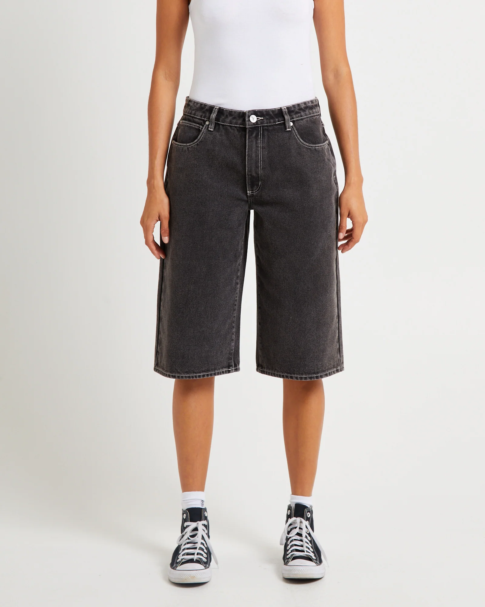 Long Denim Jorts Edda