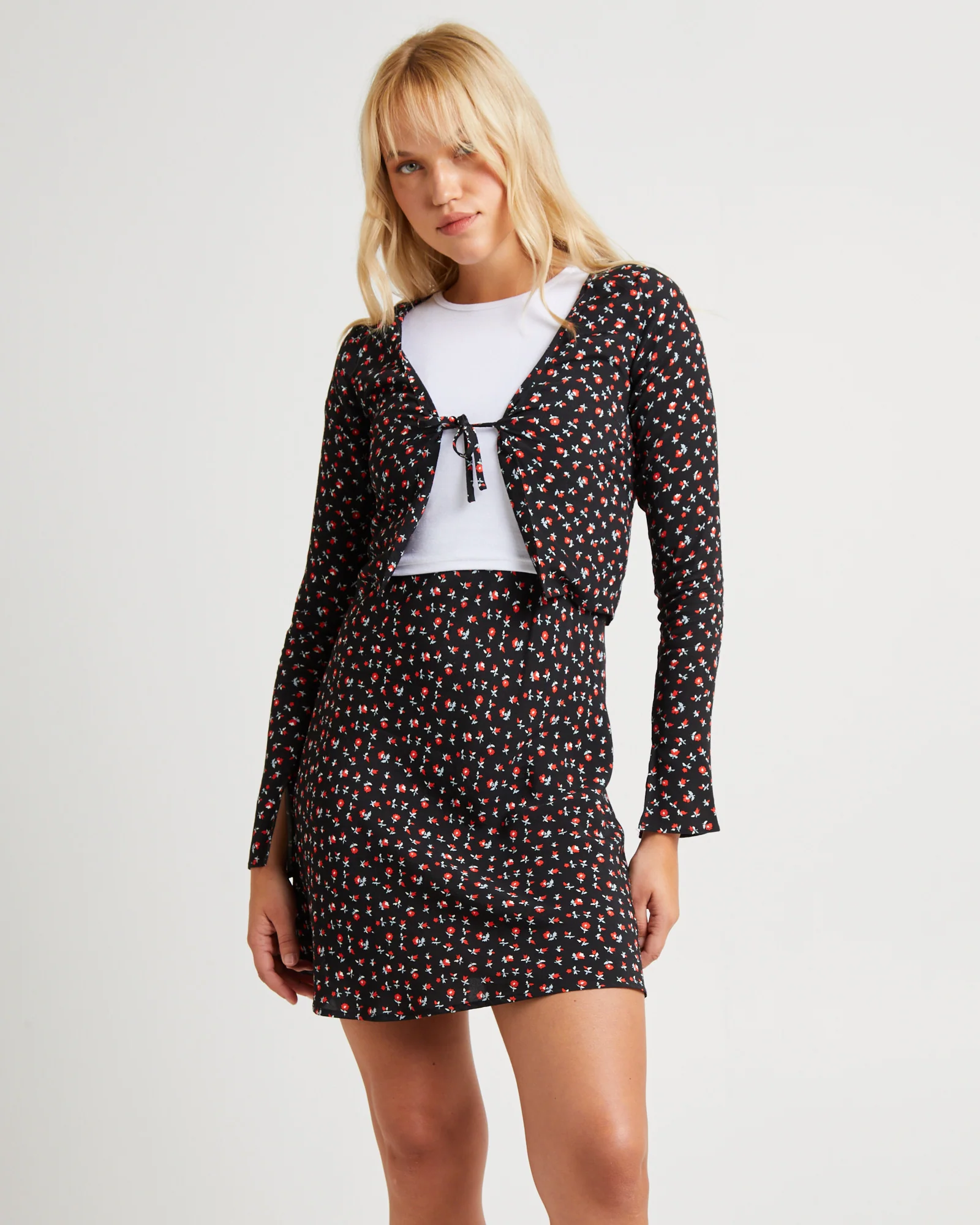 Maggie Top Alpine Floral