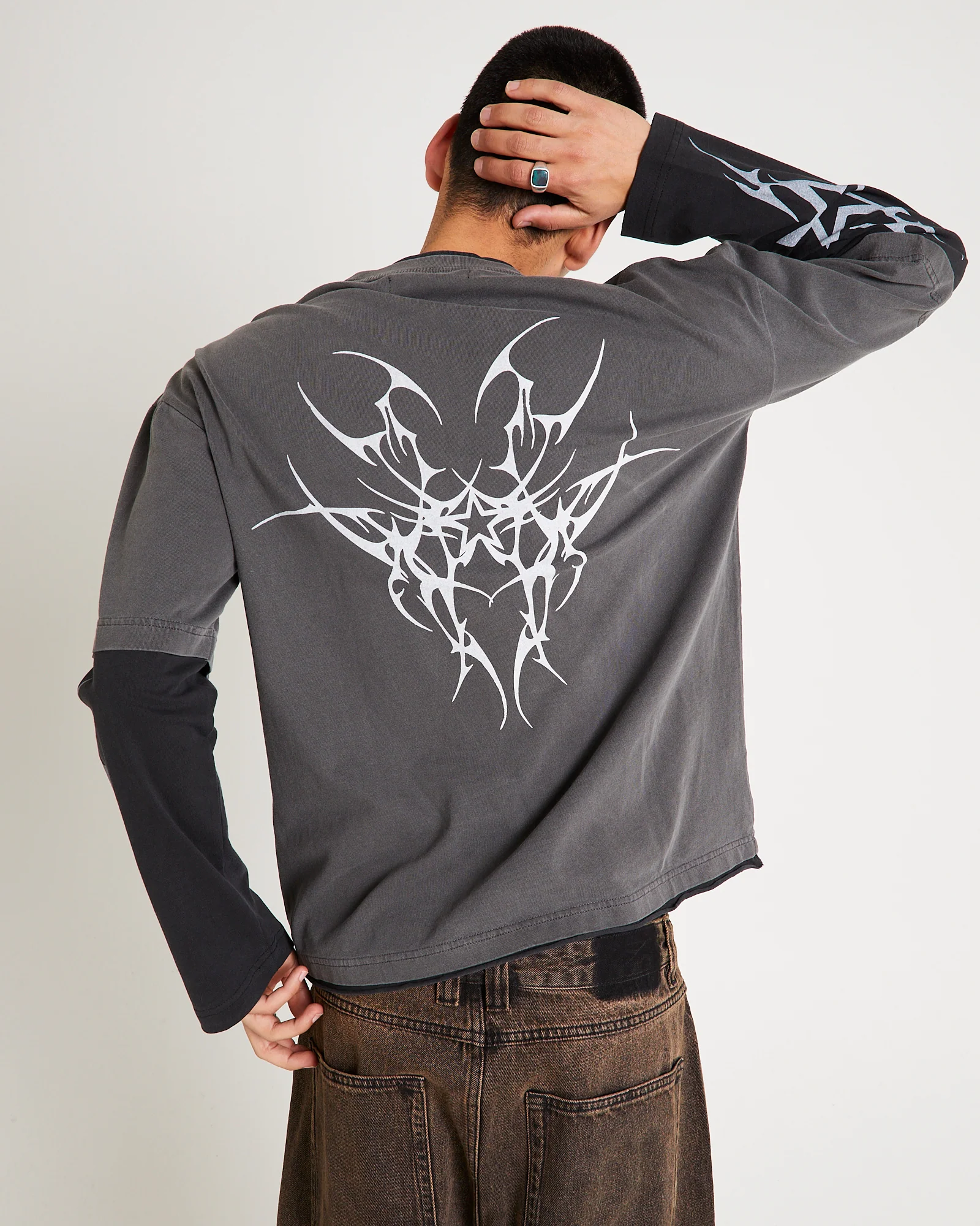 Mayhem Double Sleeve T-Shirt - Image 2