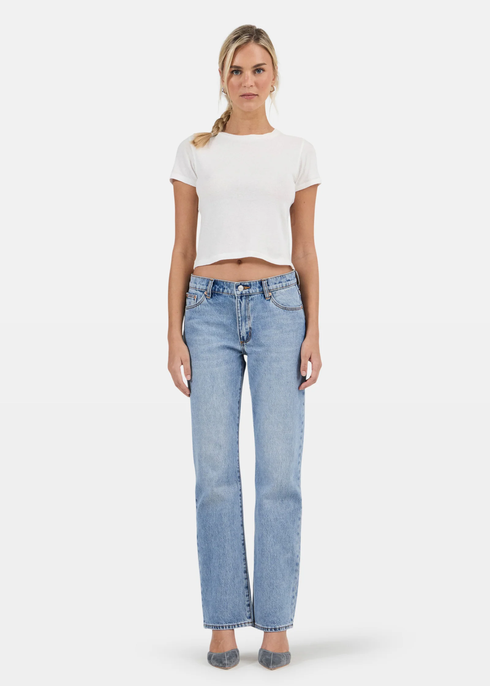 Meg Straight Denim Jeans