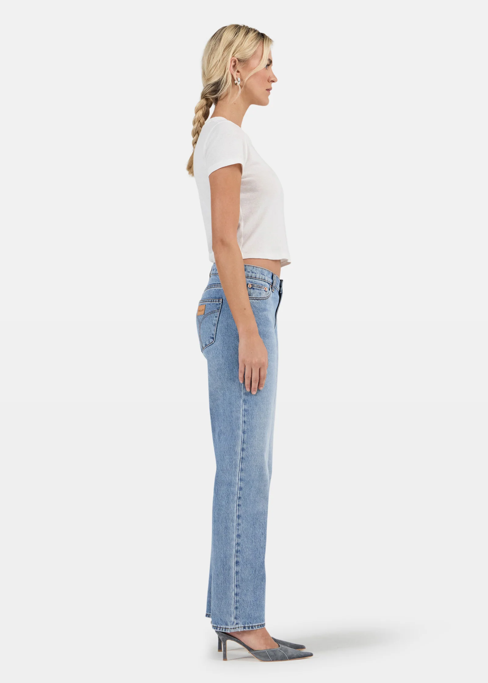 Meg Straight Denim Jeans - Image 3