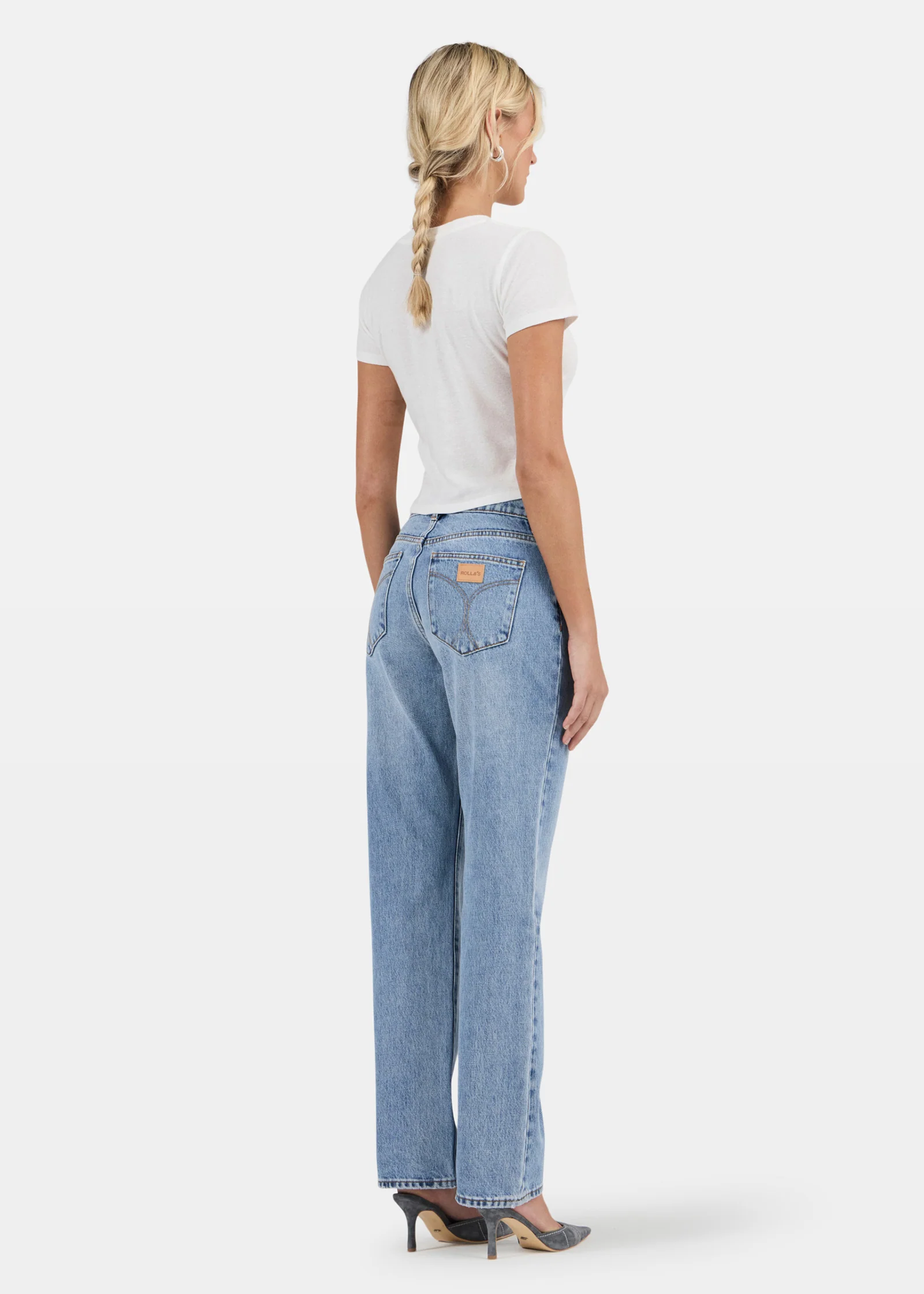 Meg Straight Denim Jeans - Image 4