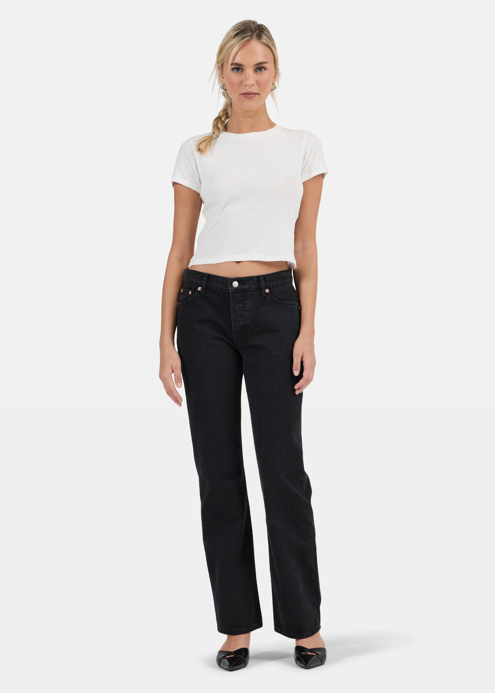 Meg Straight Denim Jeans - Image 3