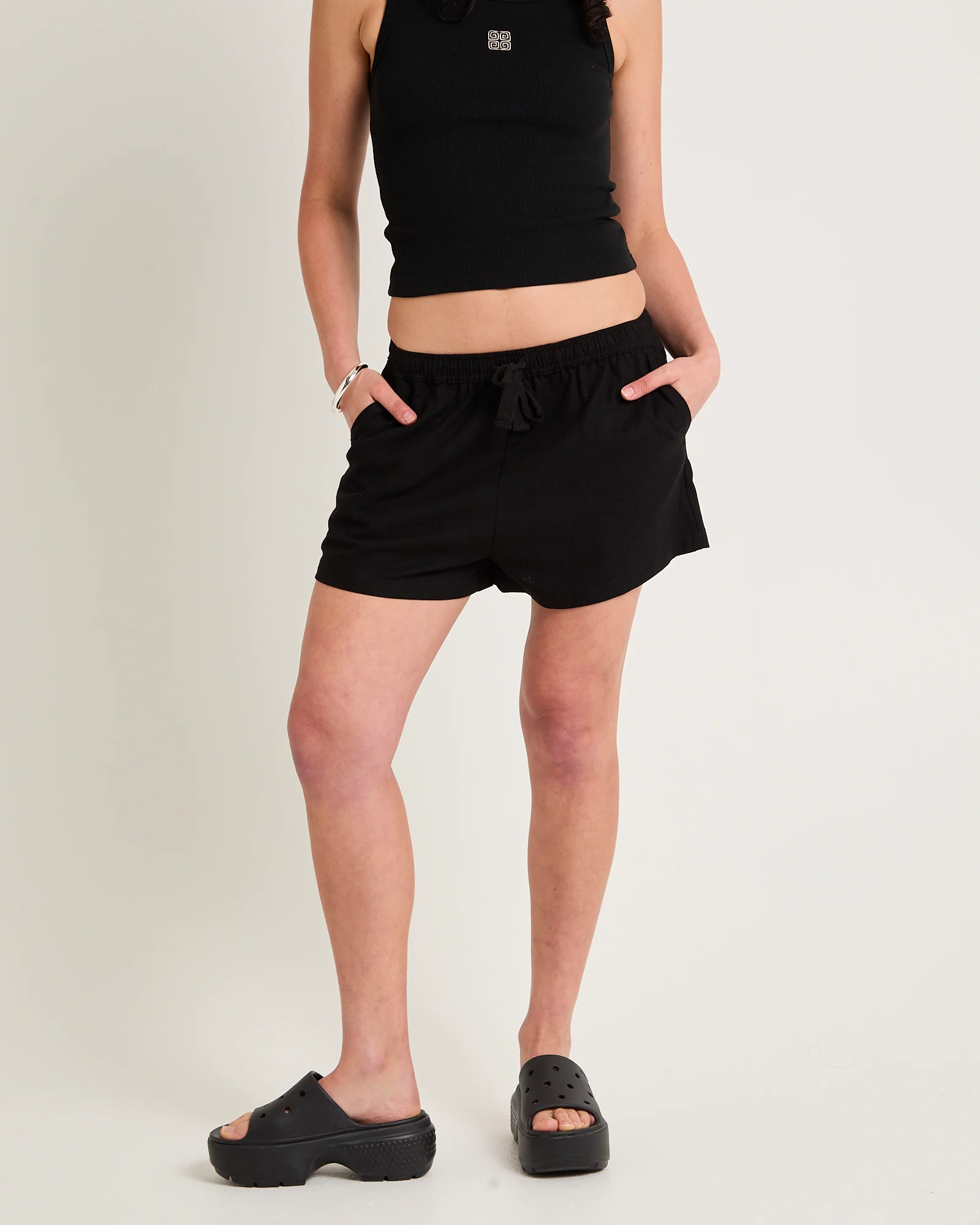 Mila Linen Blend Shorts