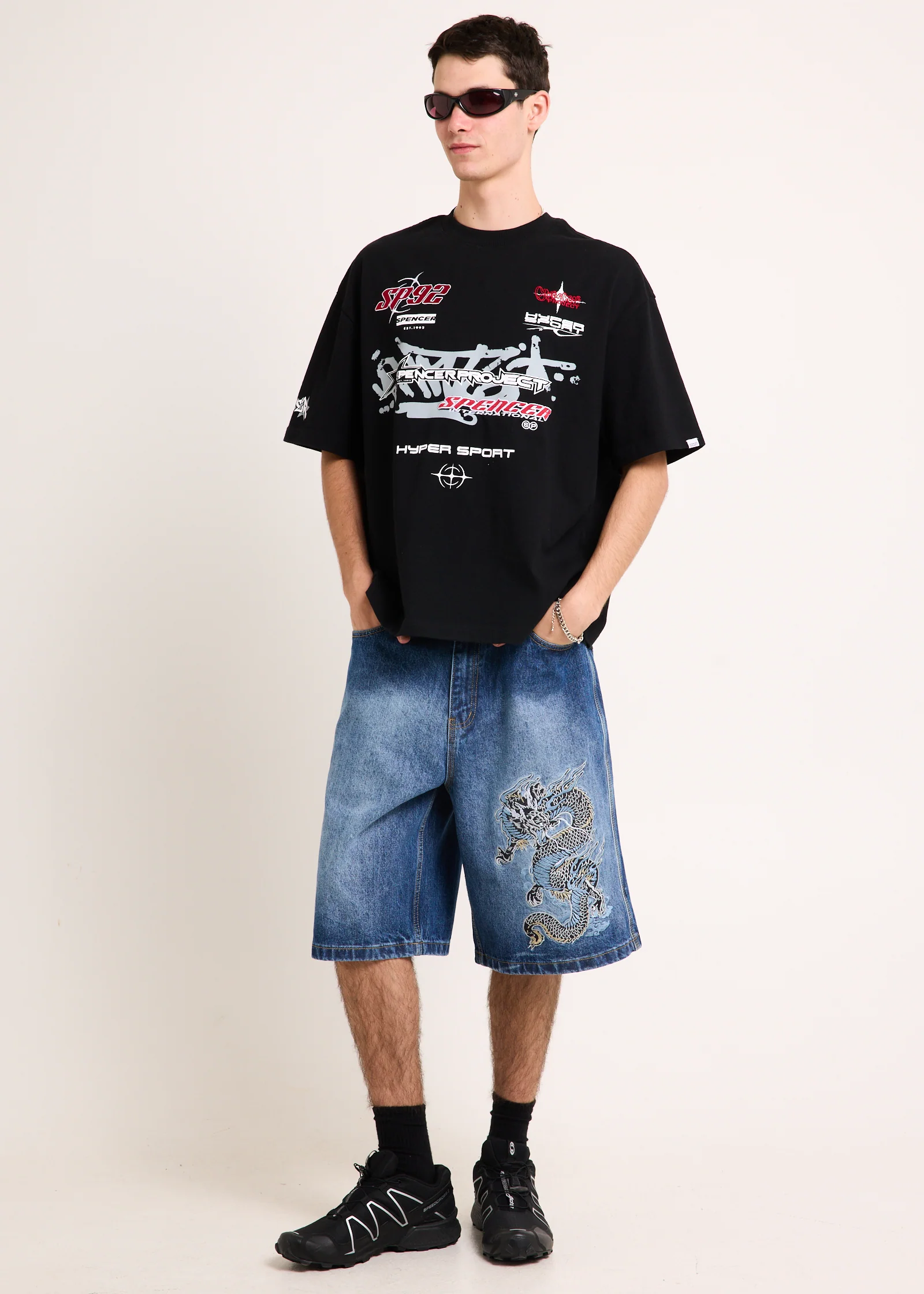 Mortal Jort Y2K Fade Shorts