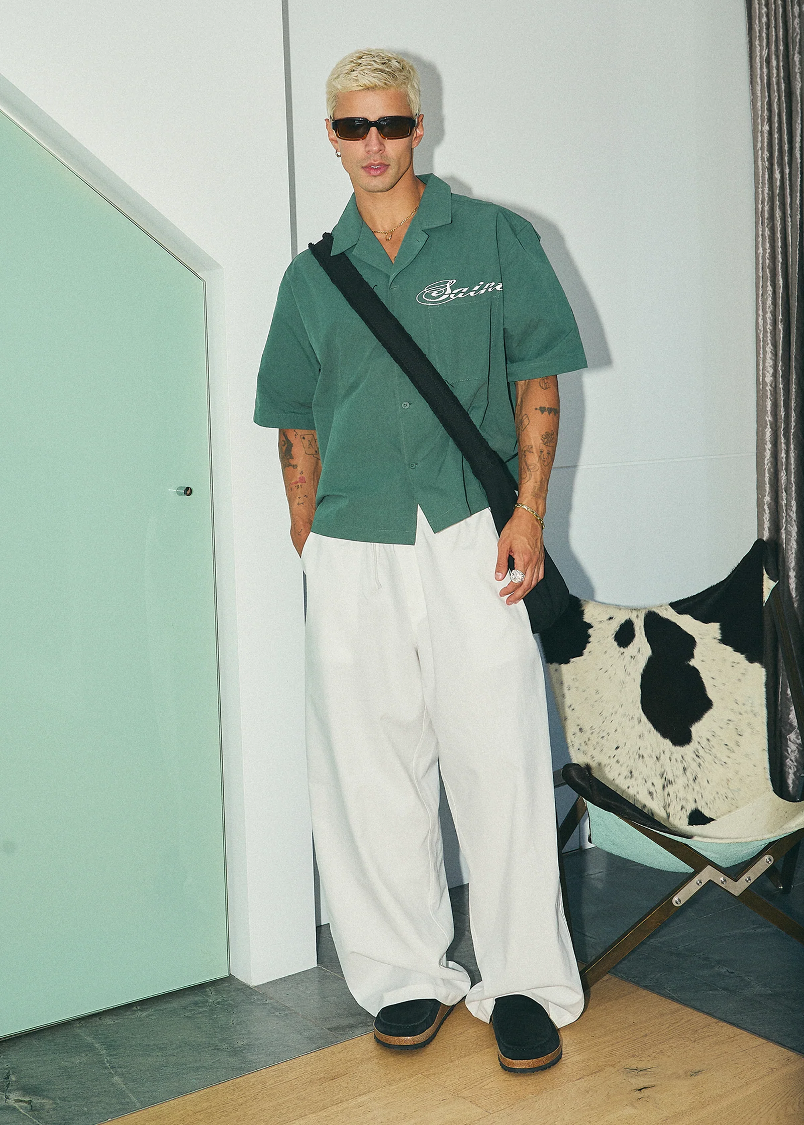 Naples Baggy Linen Pant