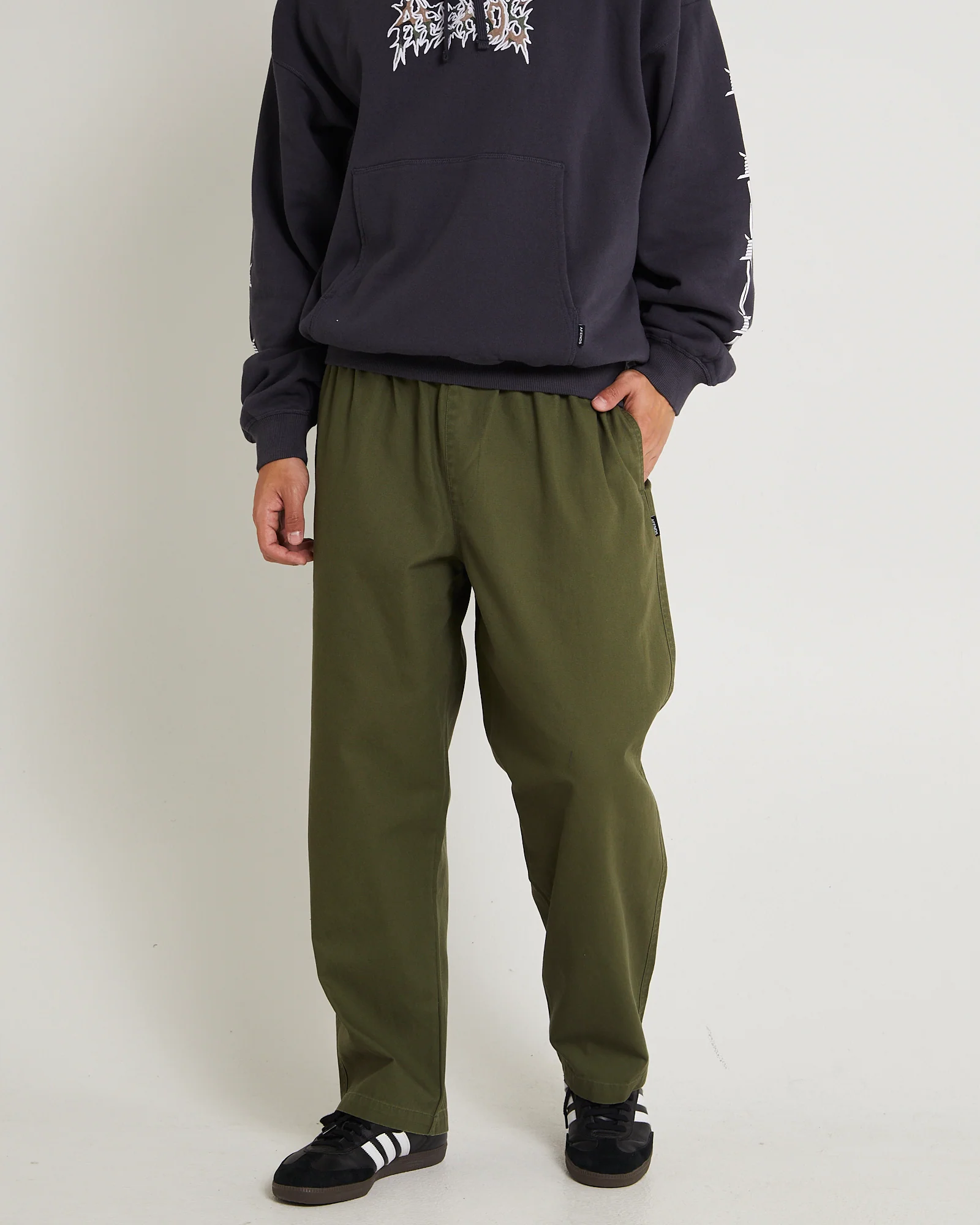 Ninety Eights Elastic Waist Pants
