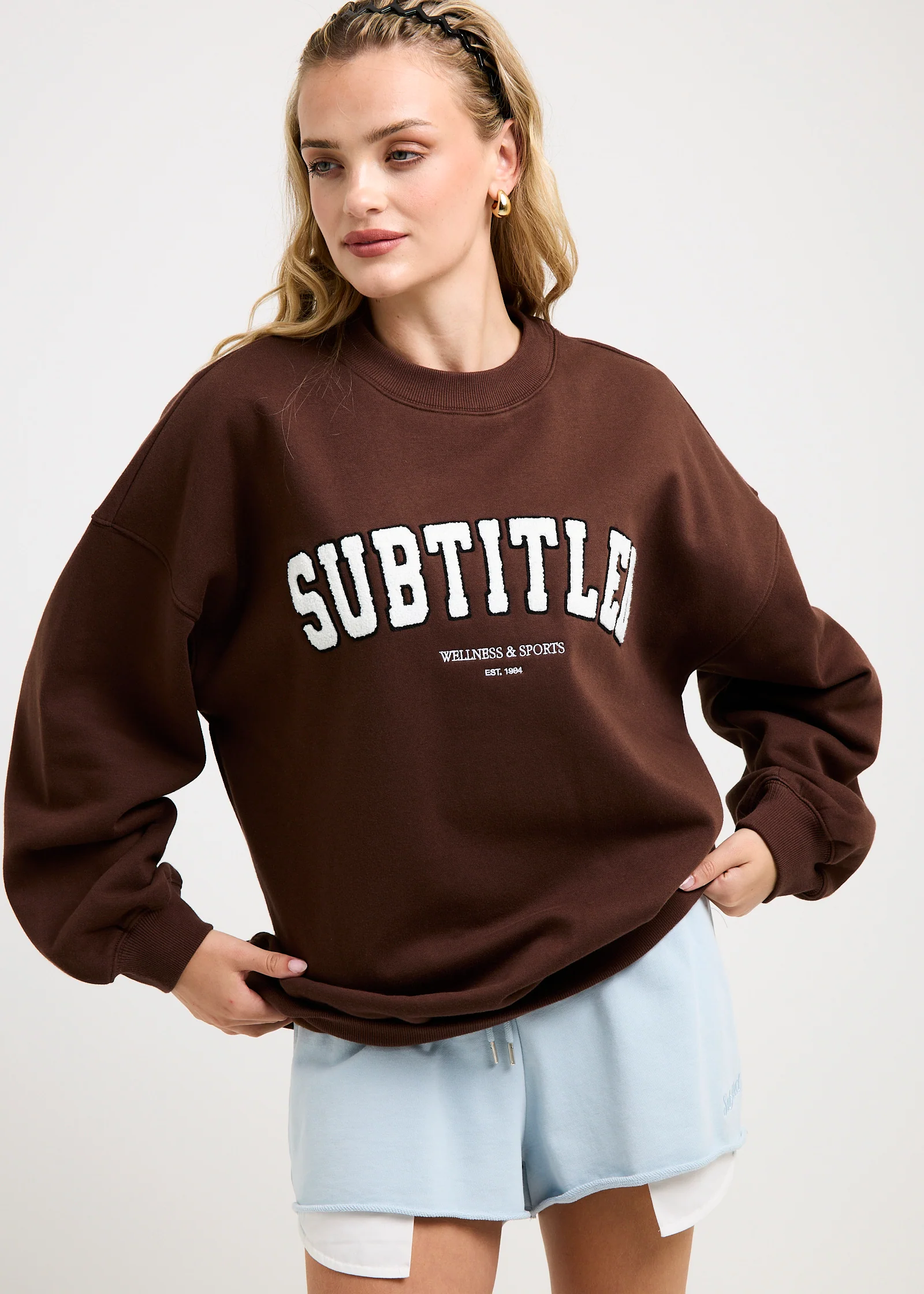 NYC Oversized Crew Neck Jumper