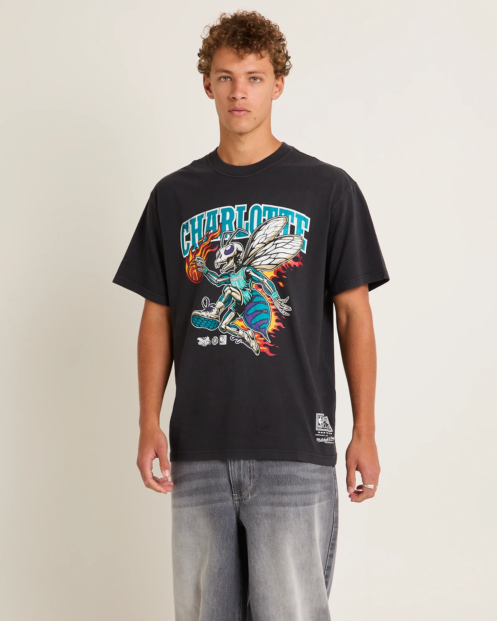 On Fire Charlotte Hornets T-Shirt