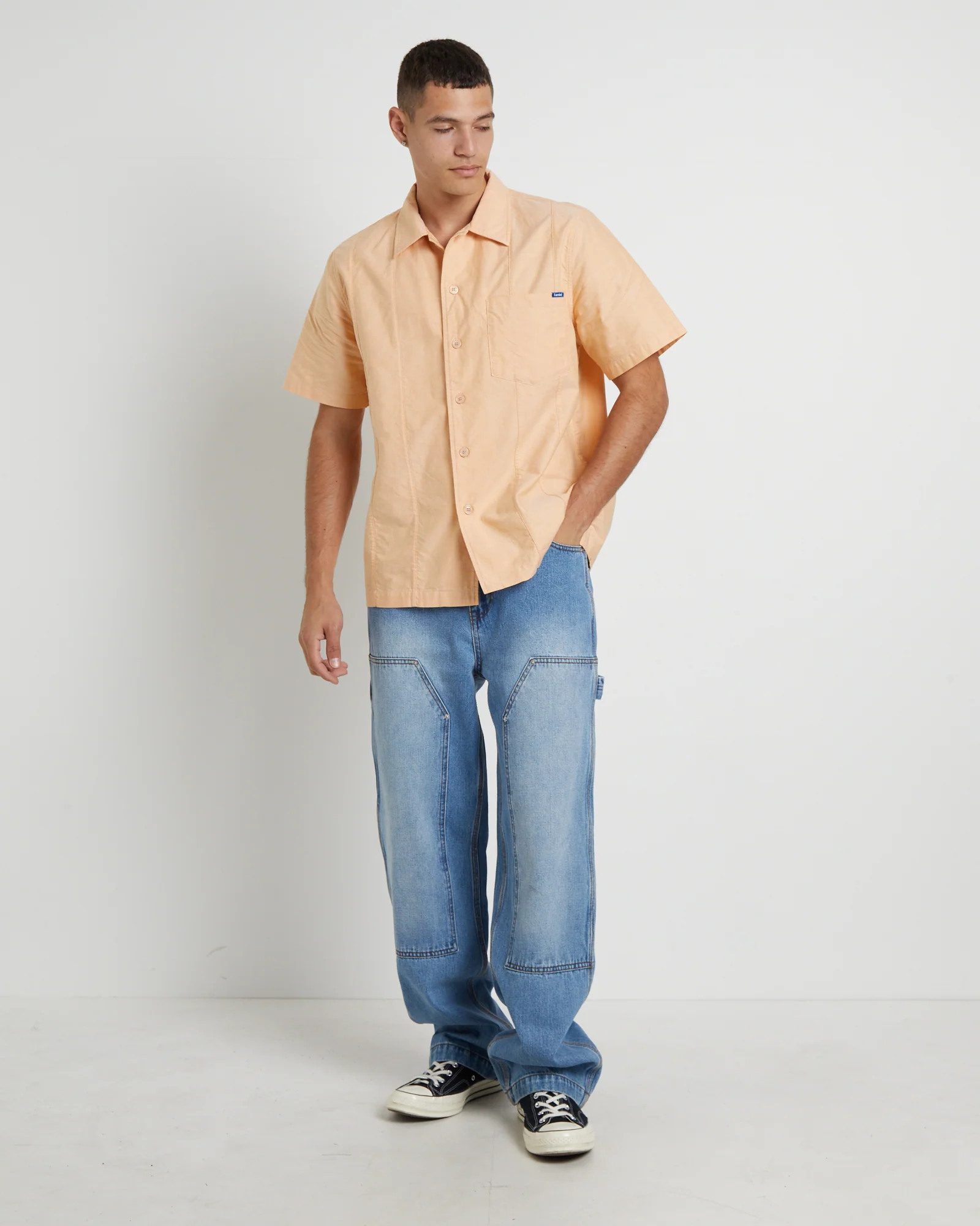 Paddy Shirt in Orange - Image 3