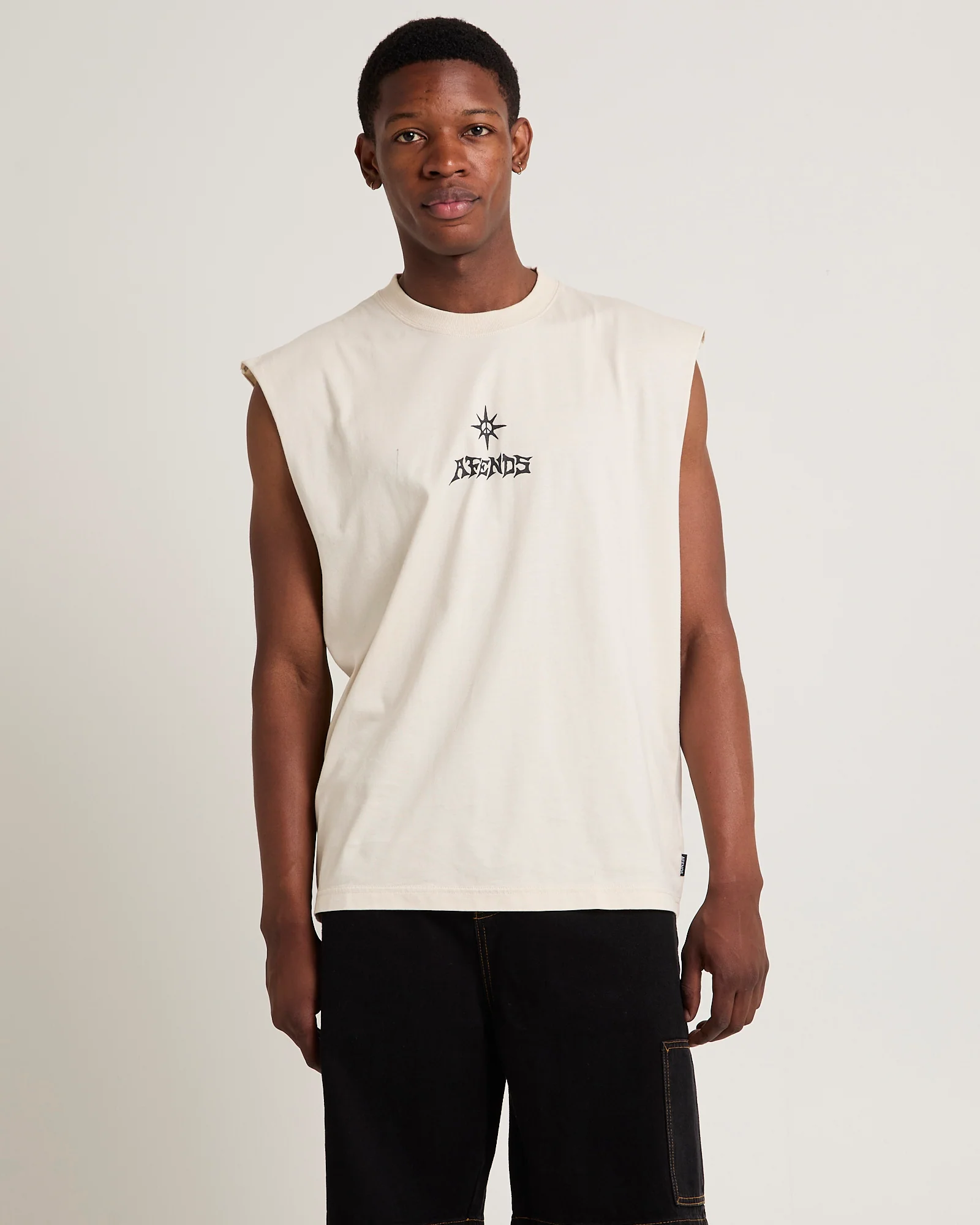 Peace Out Short Sleeveless T-Shirt
