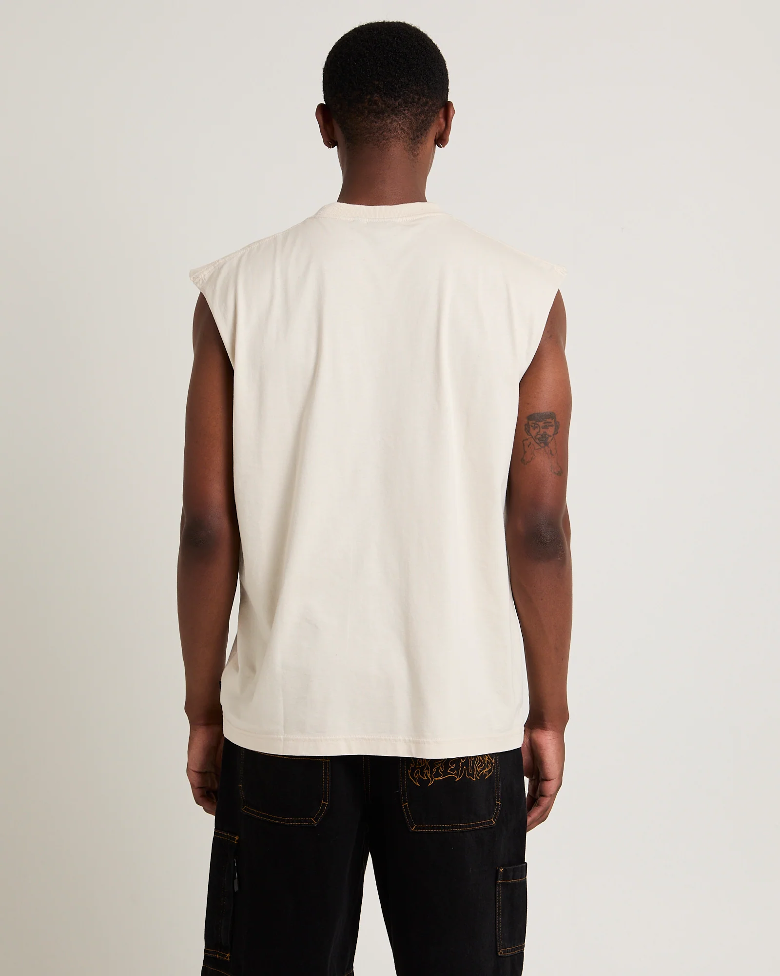 Peace Out Short Sleeveless T-Shirt - Image 2