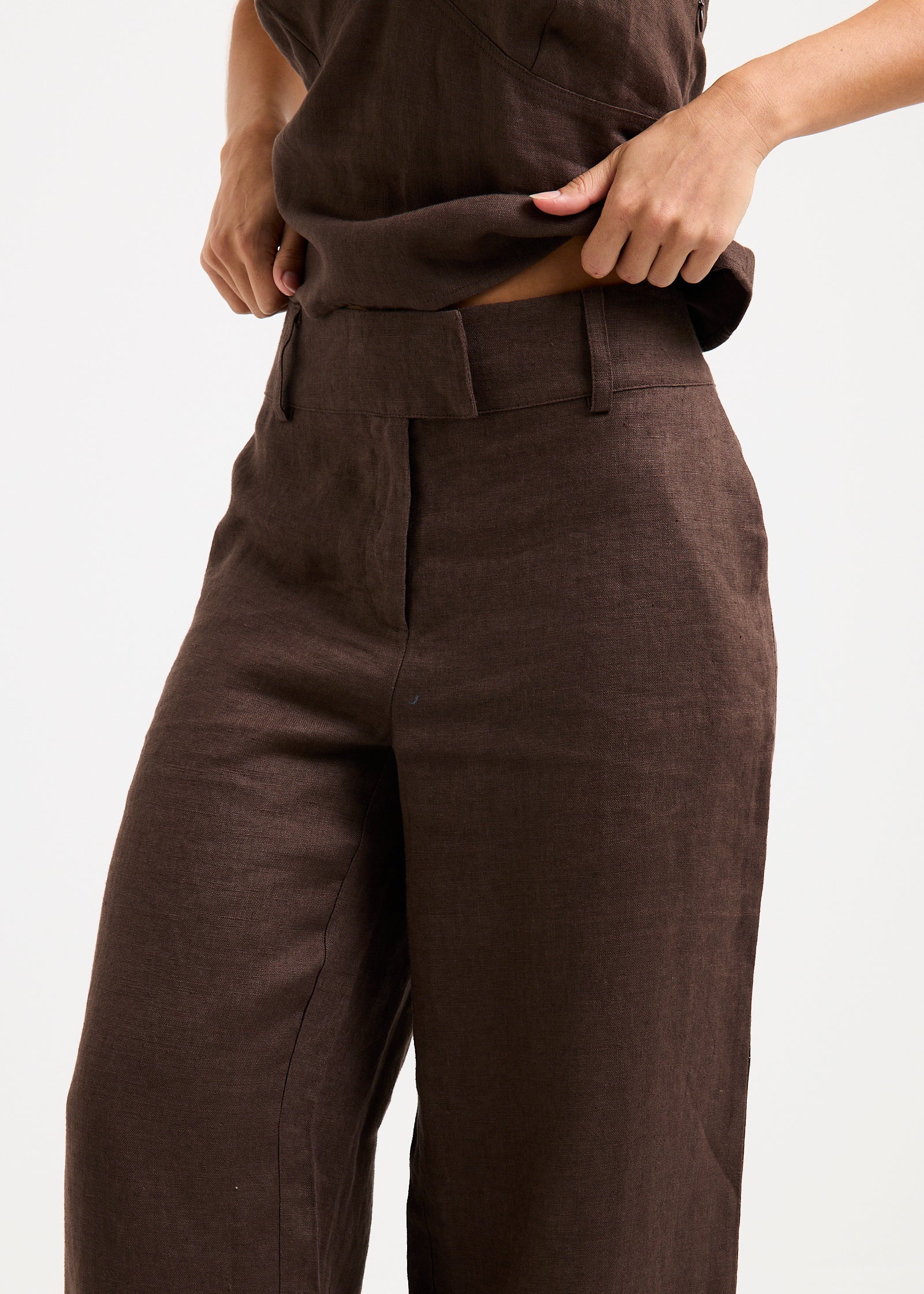 Peta Linen Pants - Image 4